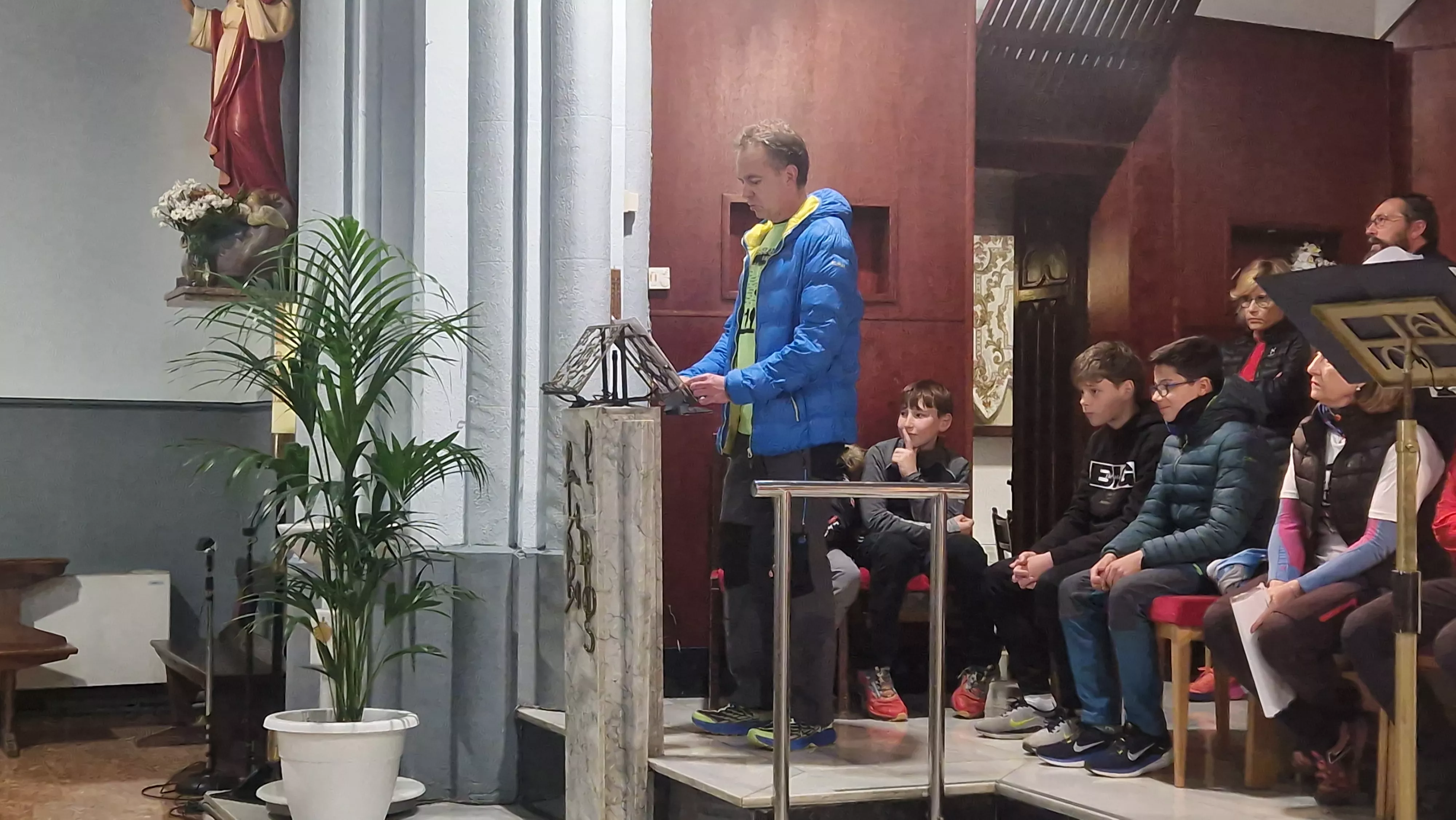  Salida de la Javierada 2024 desde Huesca. Foto Myriam Martínez 