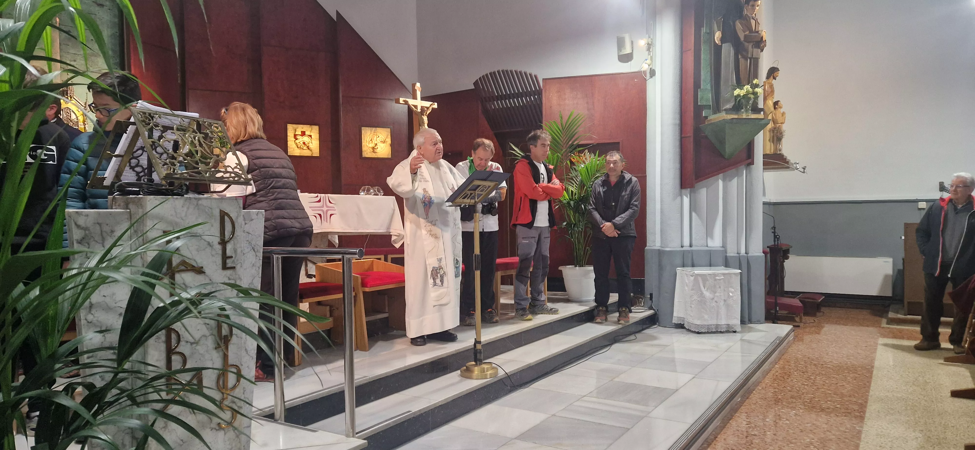  Salida de la Javierada 2024 desde Huesca. Foto Myriam Martínez 