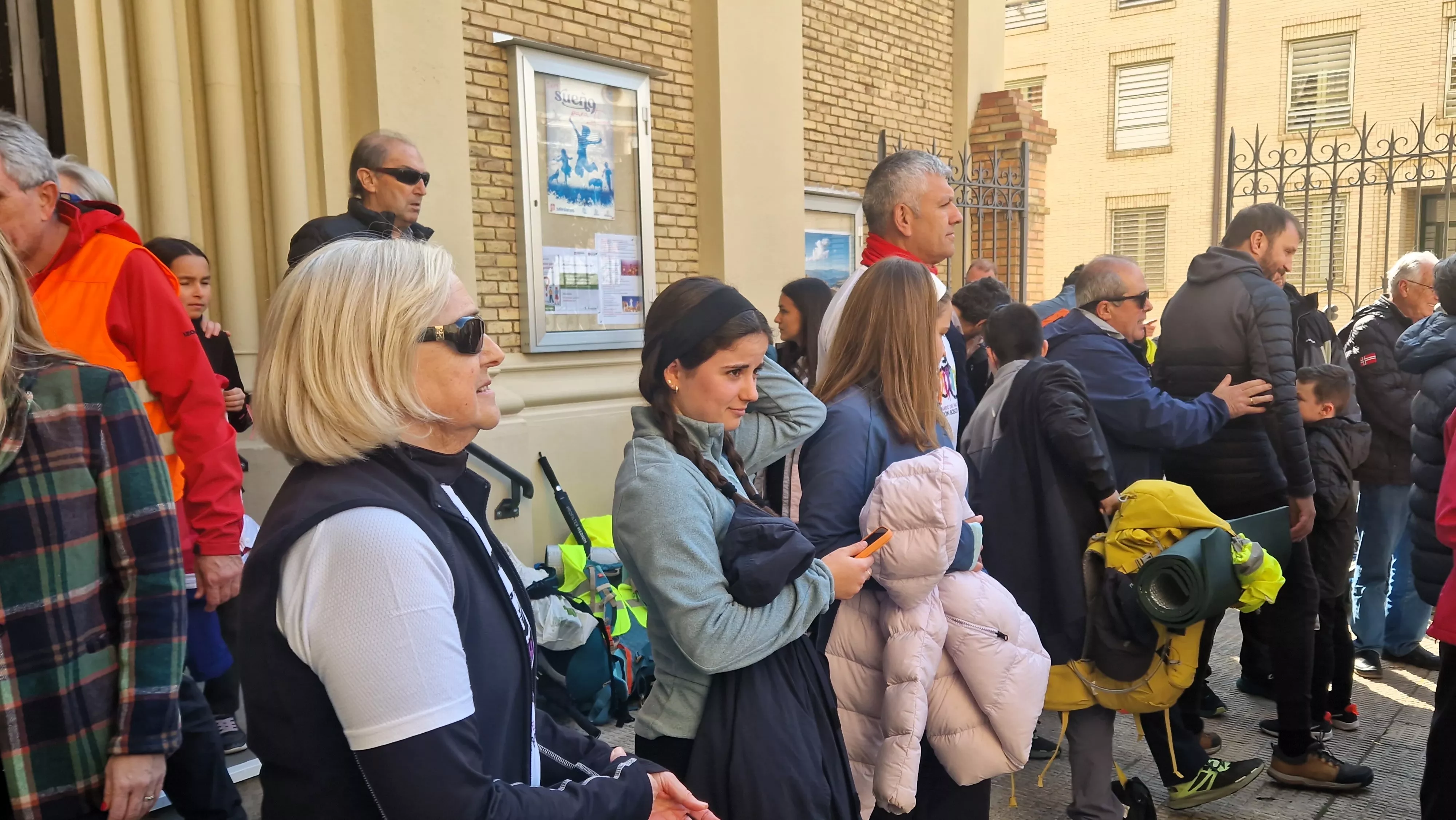  Salida de la Javierada 2024 desde Huesca. Foto Myriam Martínez 