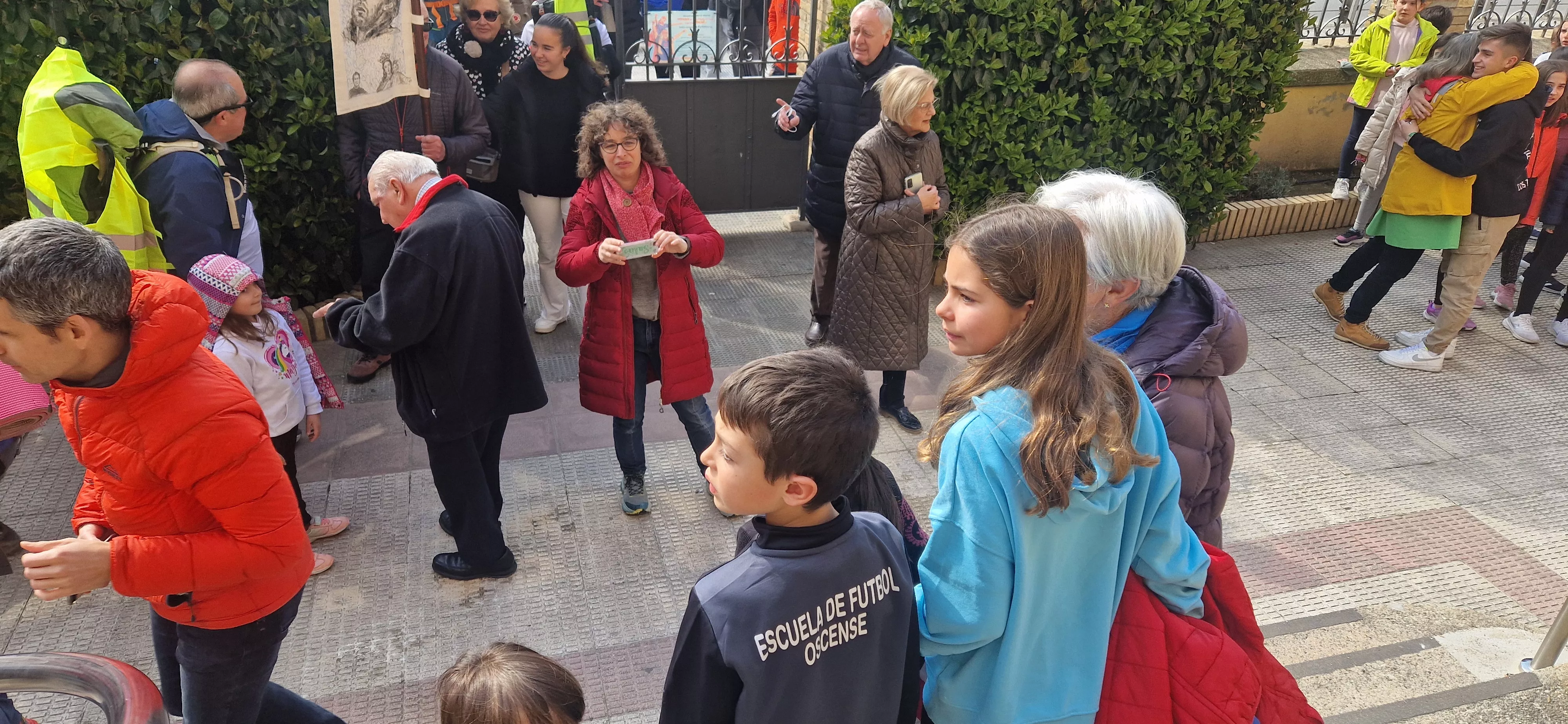  Salida de la Javierada 2024 desde Huesca. Foto Myriam Martínez 