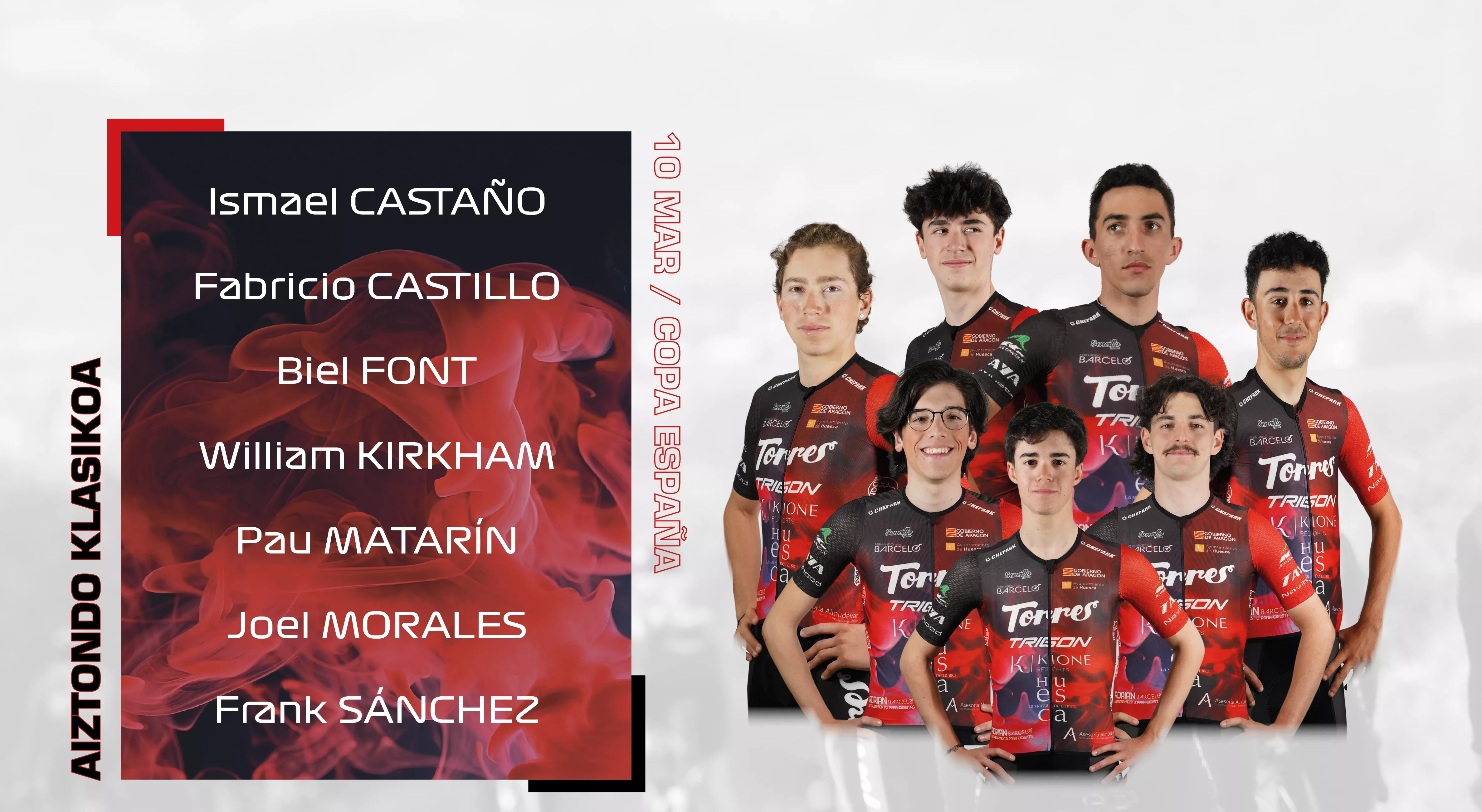 Torres Trigon se ilusiona con la Aiztondo Klasikoa