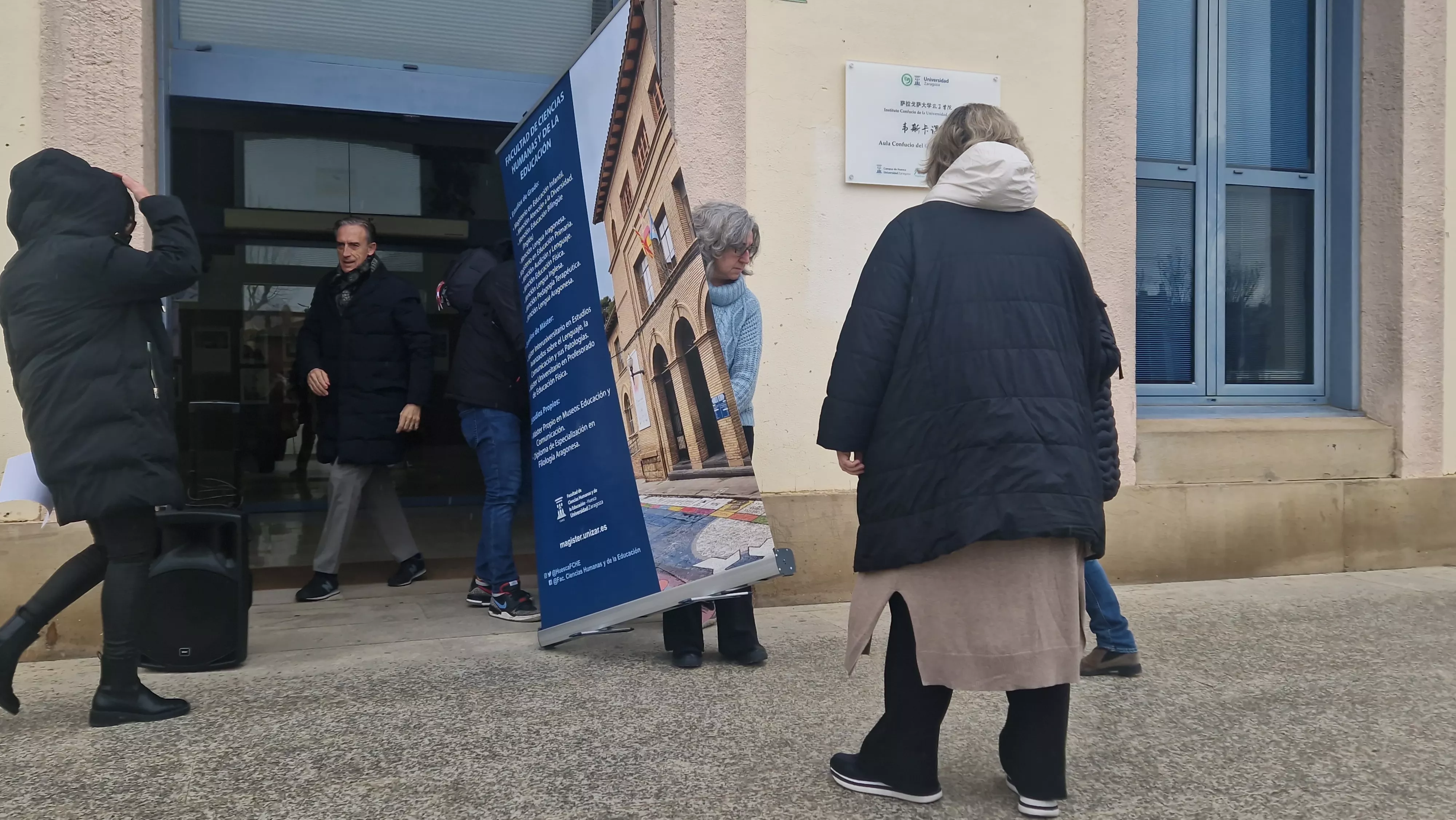 Día de la Mujer en el Campus de Huesca. Foto Myriam Martínez