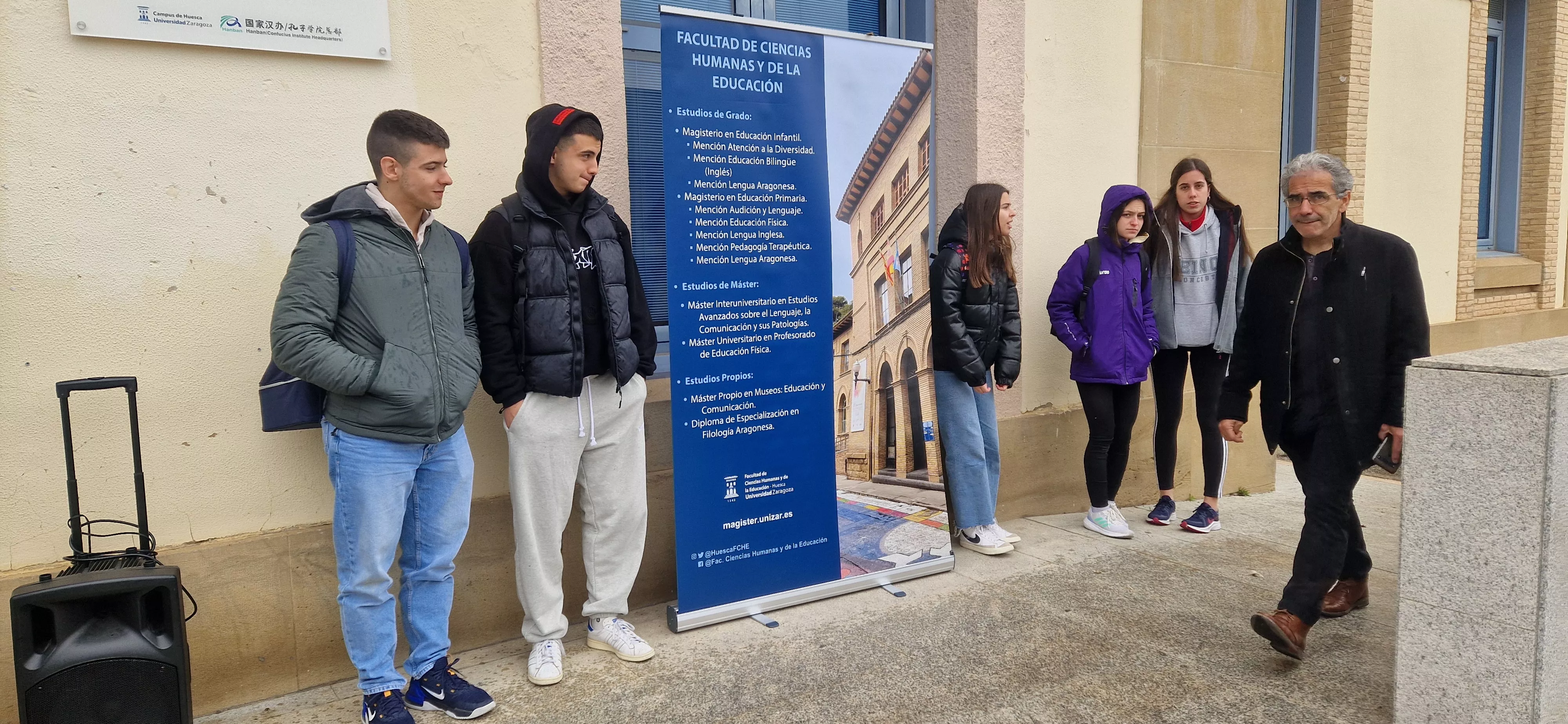 Día de la Mujer en el Campus de Huesca. Foto Myriam Martínez