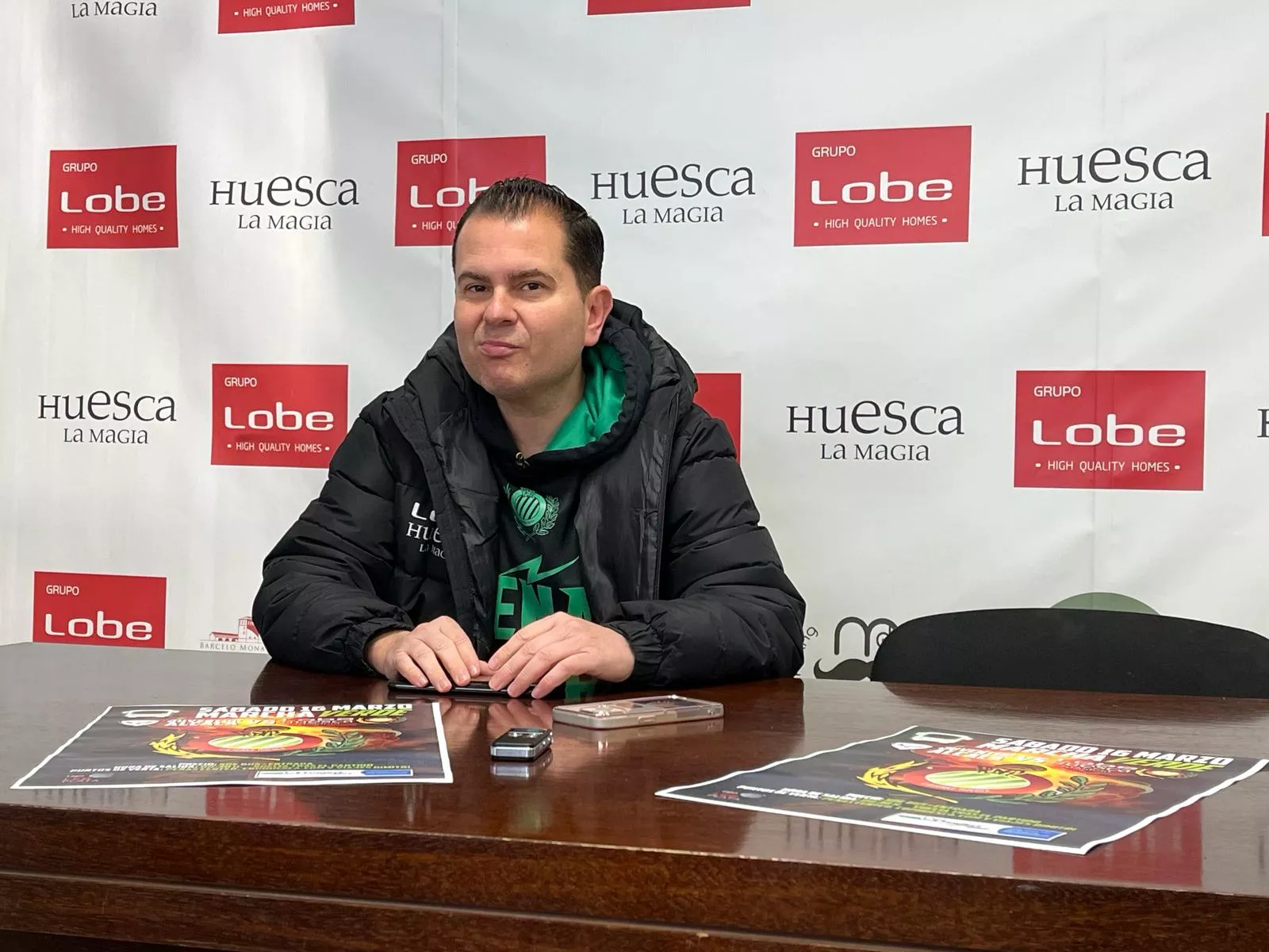 Rafa Sanz, entrenador de Lobe Huesca La Magia.