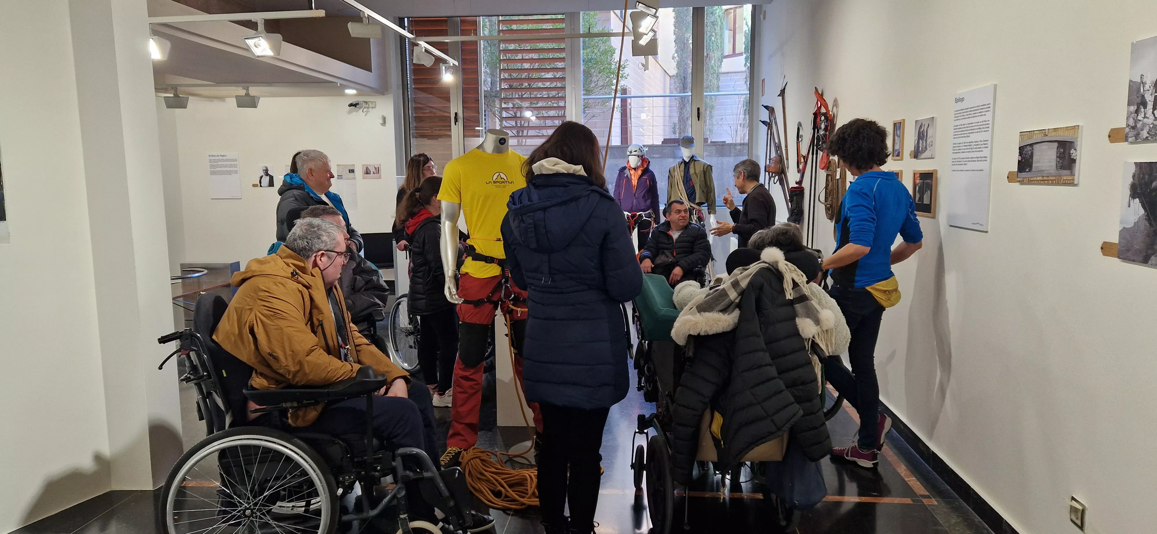  Exposición de la década prodigiosa (1953 1963) del alpinismo aragonés. Foto Myriam Martínez