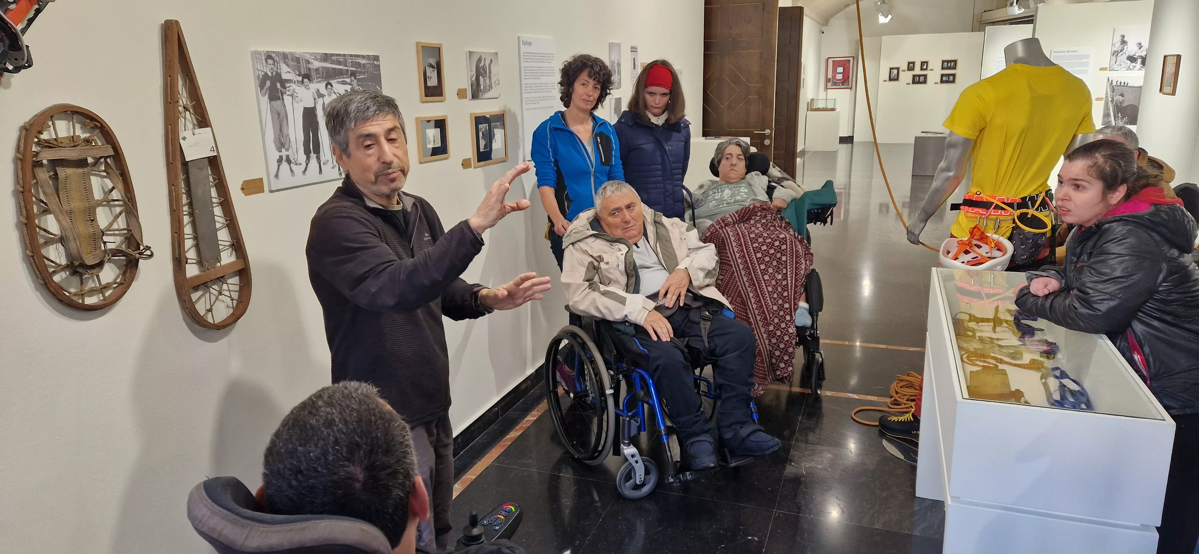  Exposición de la década prodigiosa (1953 1963) del alpinismo aragonés. Foto Myriam Martínez