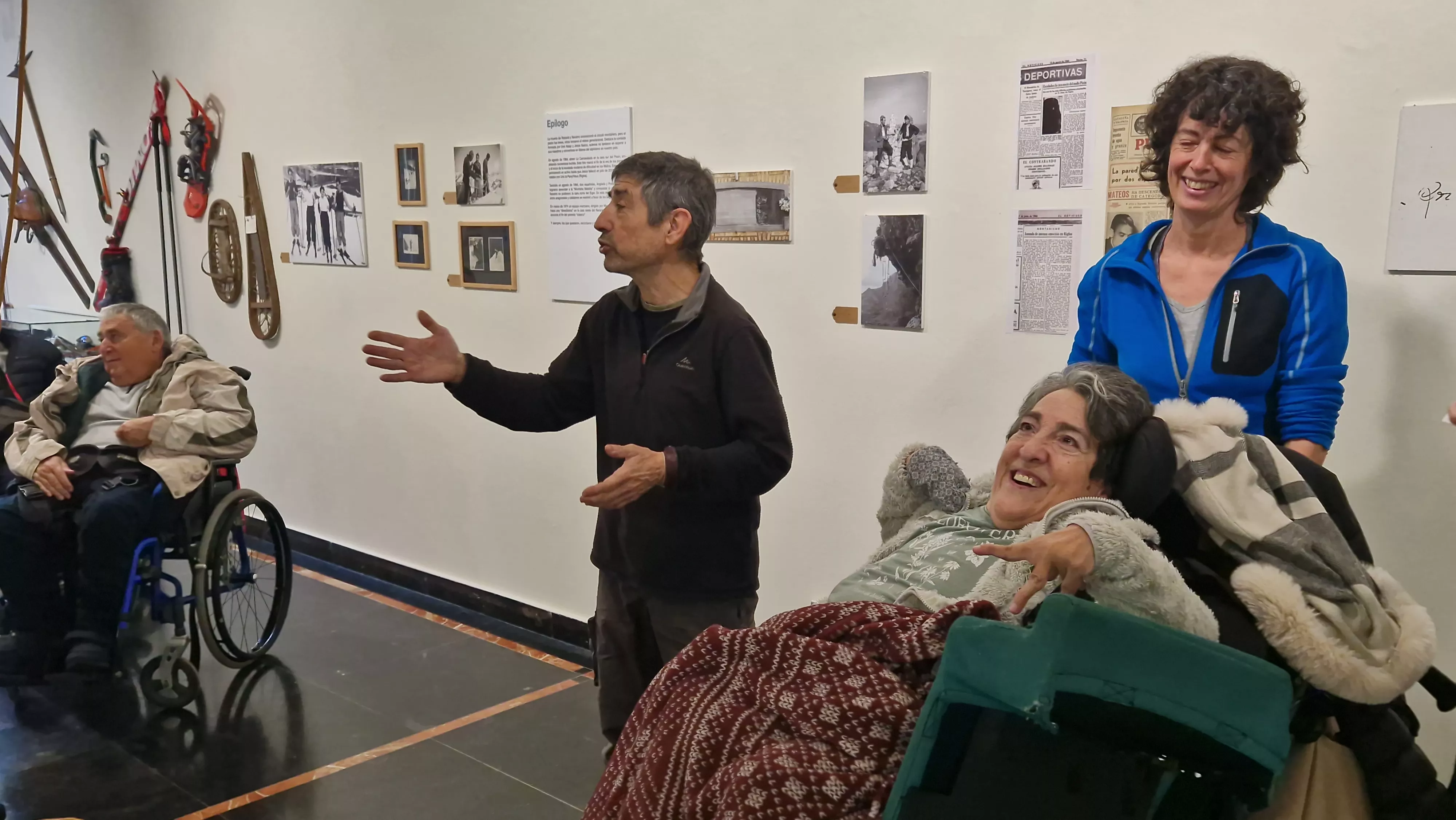  Exposición de la década prodigiosa (1953 1963) del alpinismo aragonés. Foto Myriam Martínez