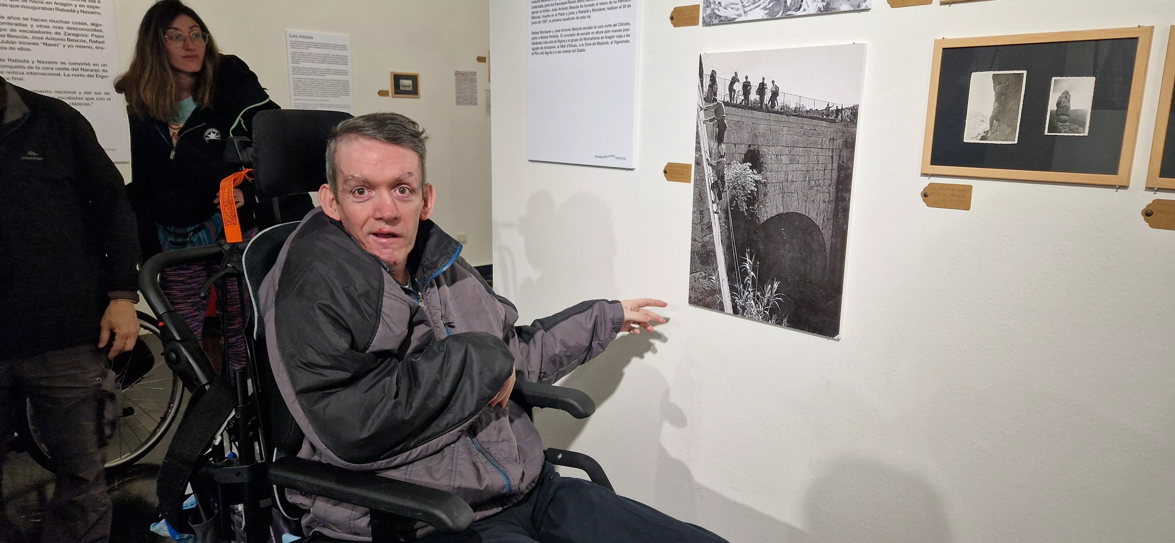  Exposición de la década prodigiosa (1953 1963) del alpinismo aragonés. Foto Myriam Martínez