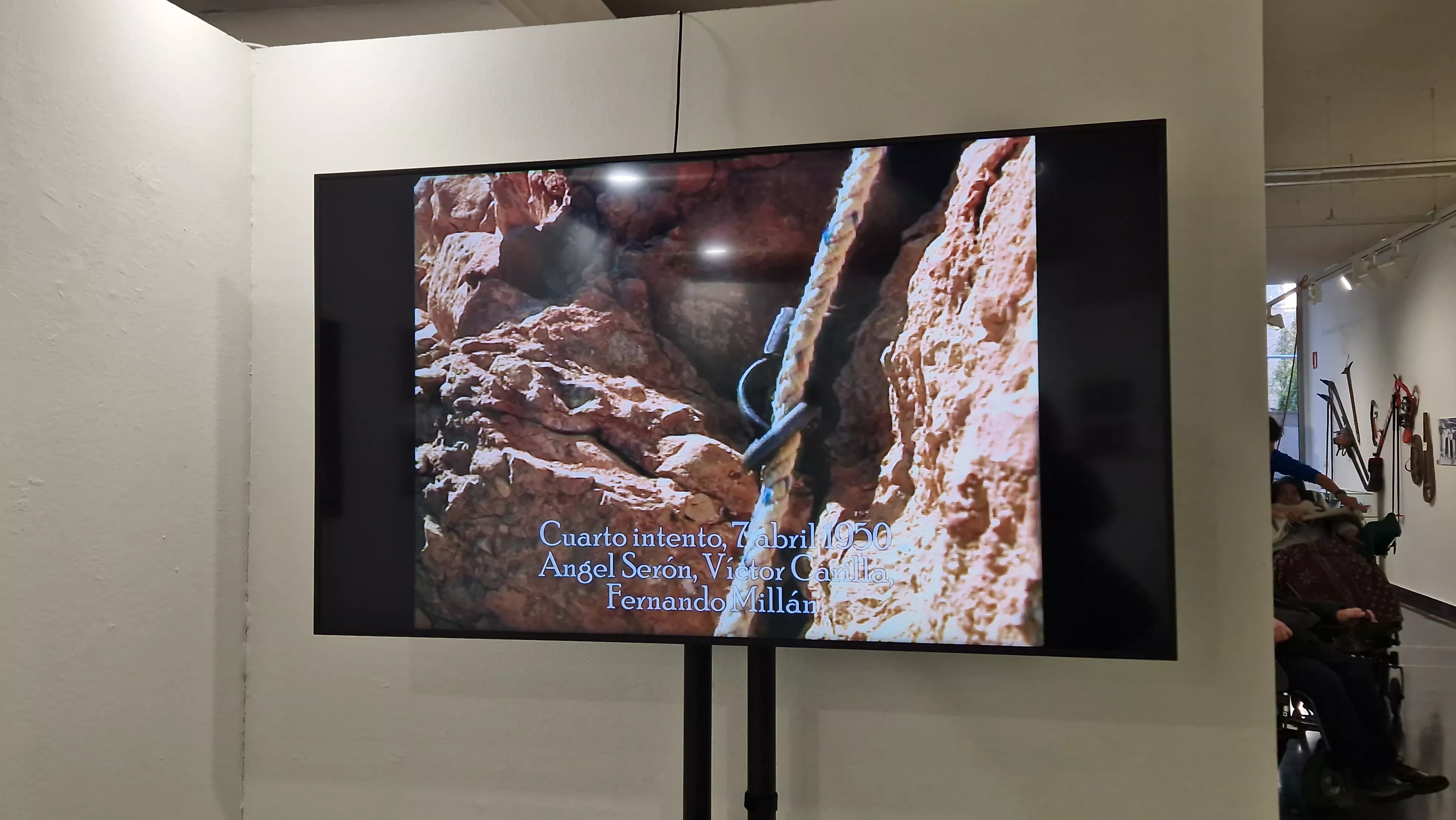  Exposición de la década prodigiosa (1953 1963) del alpinismo aragonés. Foto Myriam Martínez