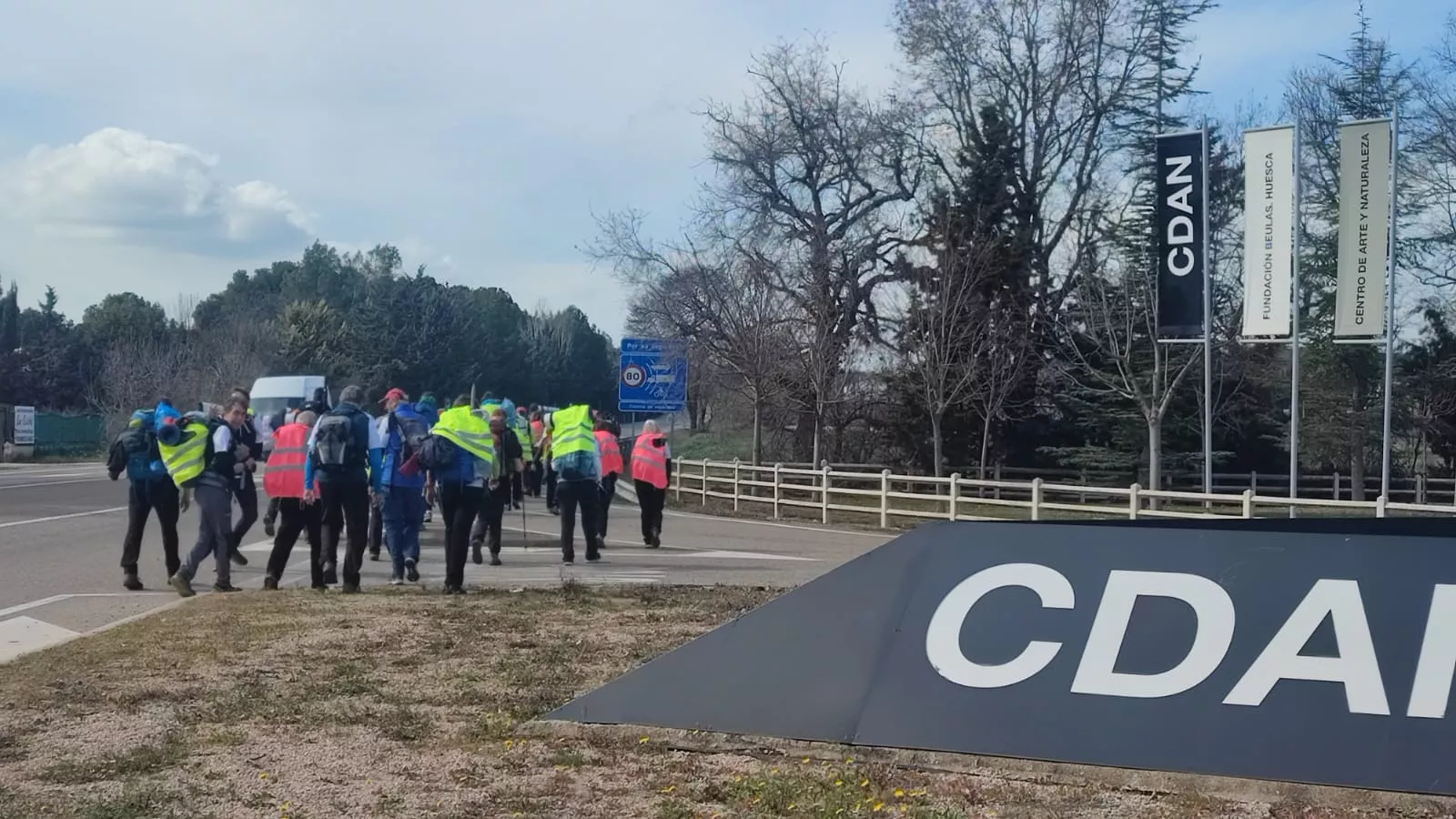 Primera etapa Huesca-Ayerbe. 