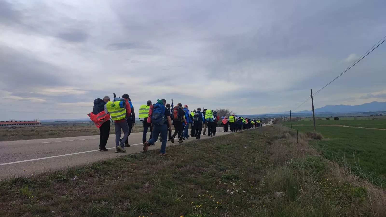 Primera etapa Huesca-Ayerbe. 