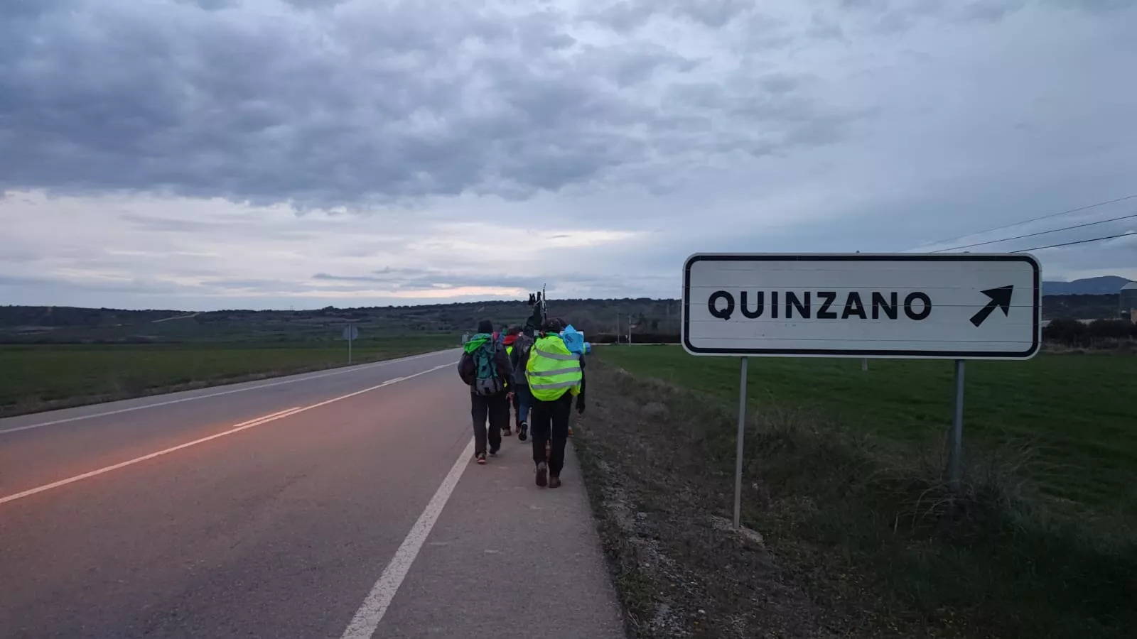 Primera etapa Huesca-Ayerbe. 