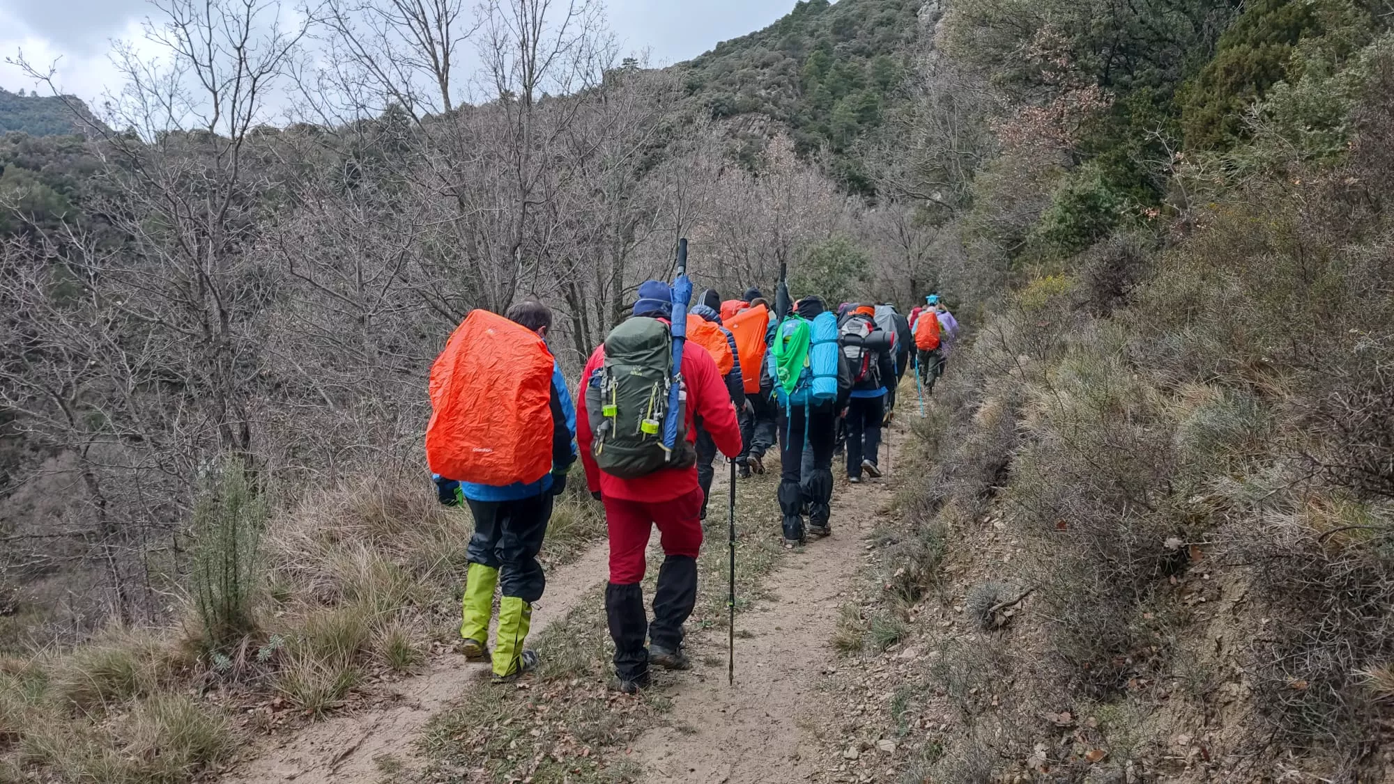 Segunda etapa Ayerbe Sierra Santo Domingo-Longás.
