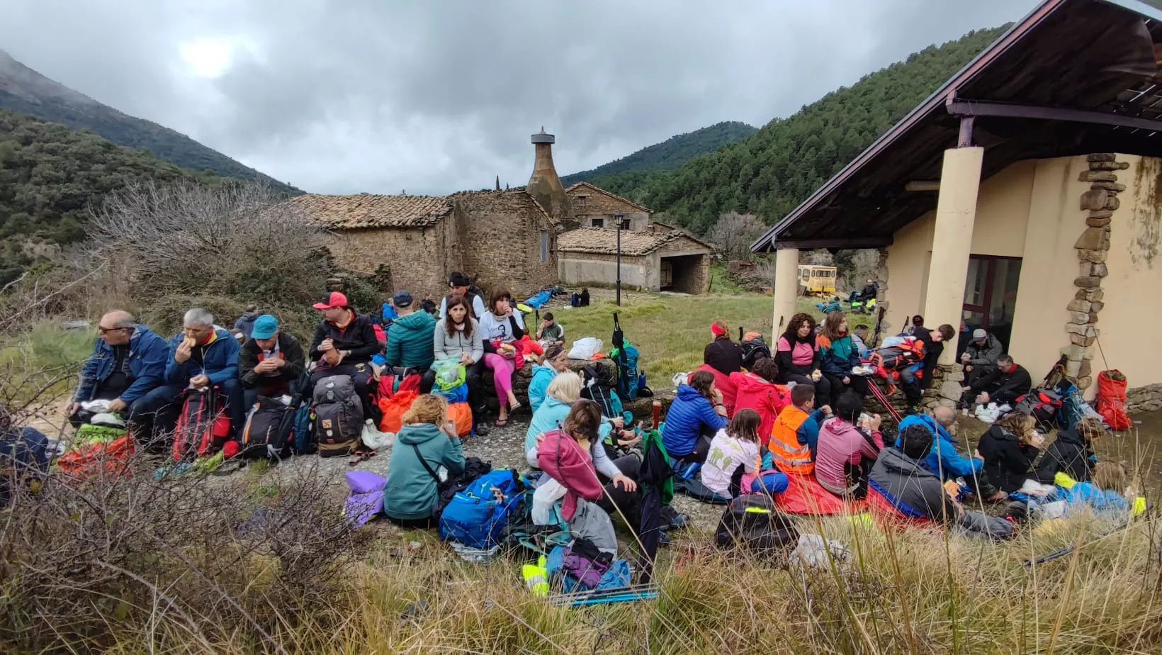 Segunda etapa Ayerbe Sierra Santo Domingo-Longás.