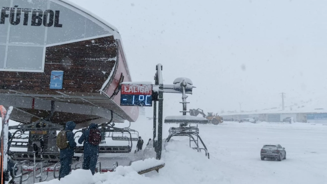 Estación de Formigal este sábado.