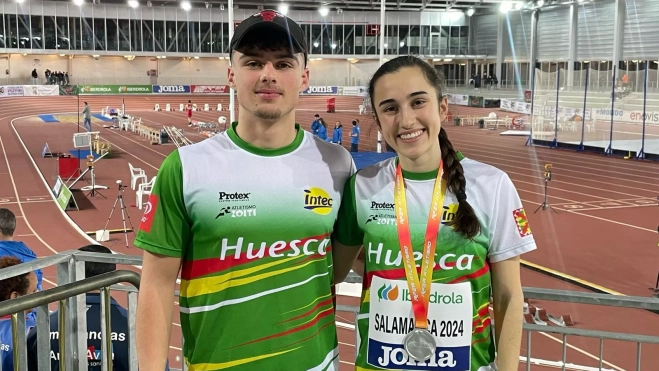 Lucas Badía y Mónica Naudín, dos de los tres zoitistas en Castellón Lucas Badía y Mónica Naudín, dos de los tres zoitistas en Castellón