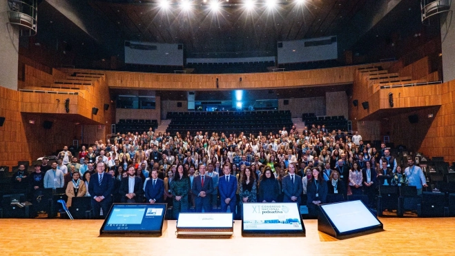Apertura del Congreso de Podoactiva en el Palacio de Congresos de Huesca