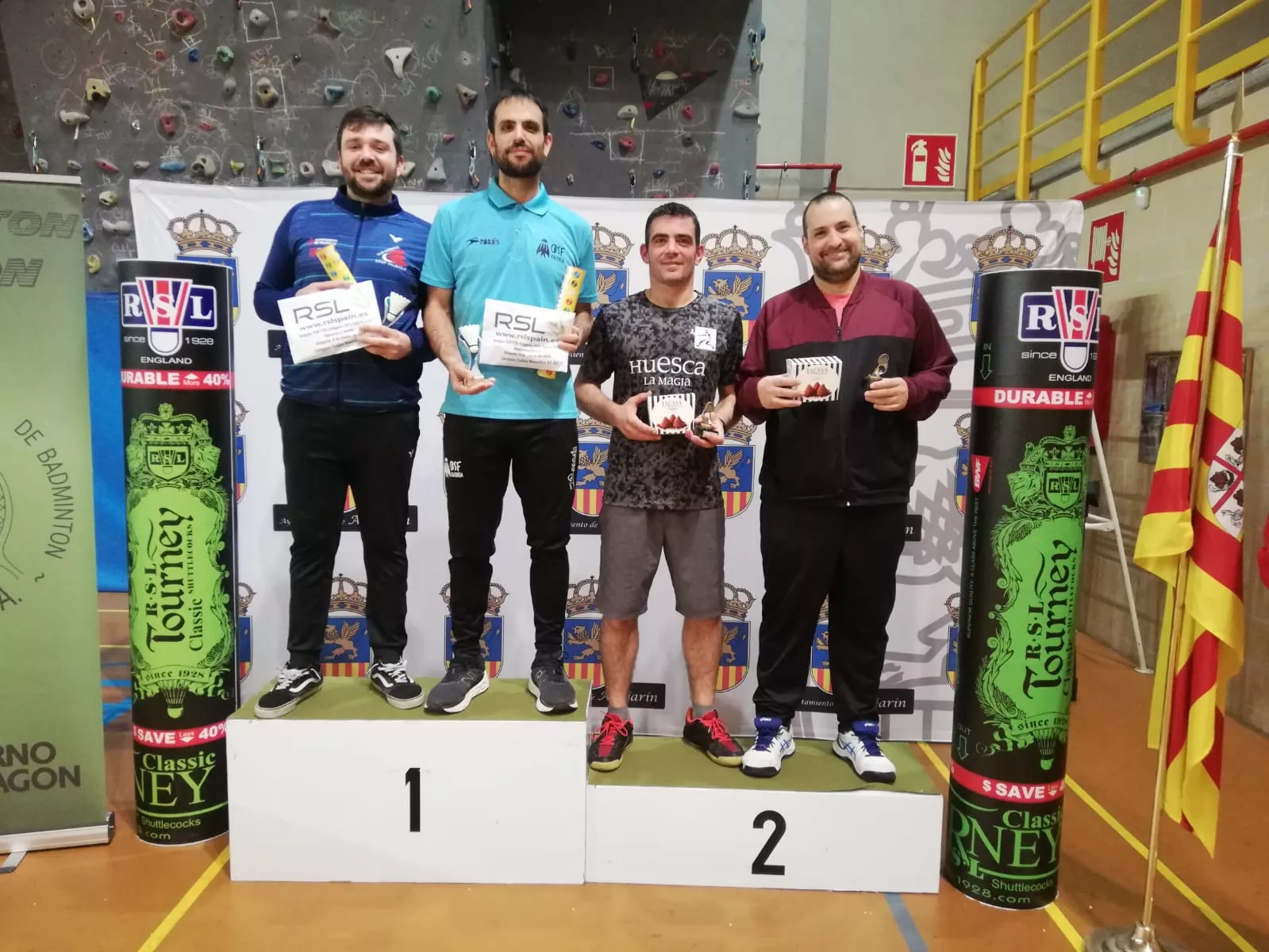 Dobles masculino senior a 1 A2 Lorenzo Dieste Carlos Varea