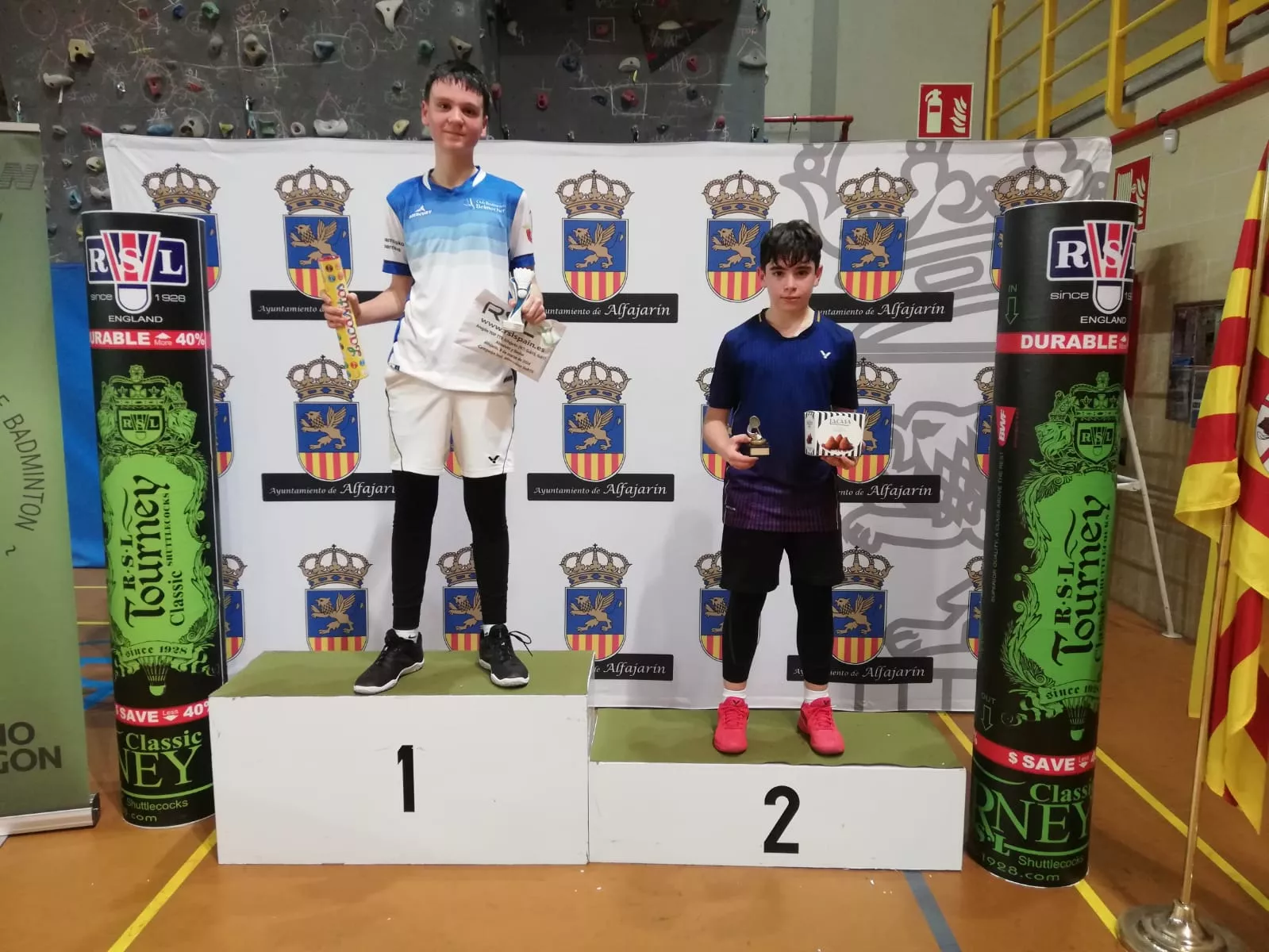 Podio Individual masculino Sub 15, Hugo Gállego