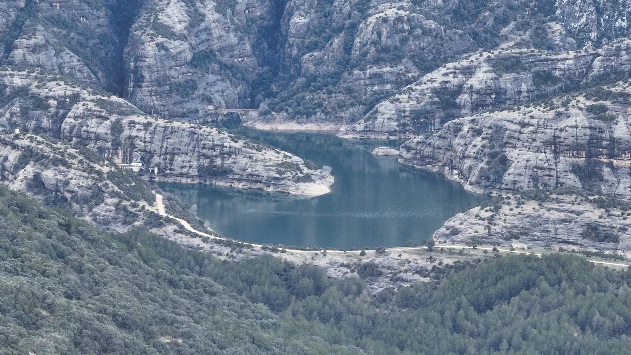 Embalse de Vadiello este 10 de marzo