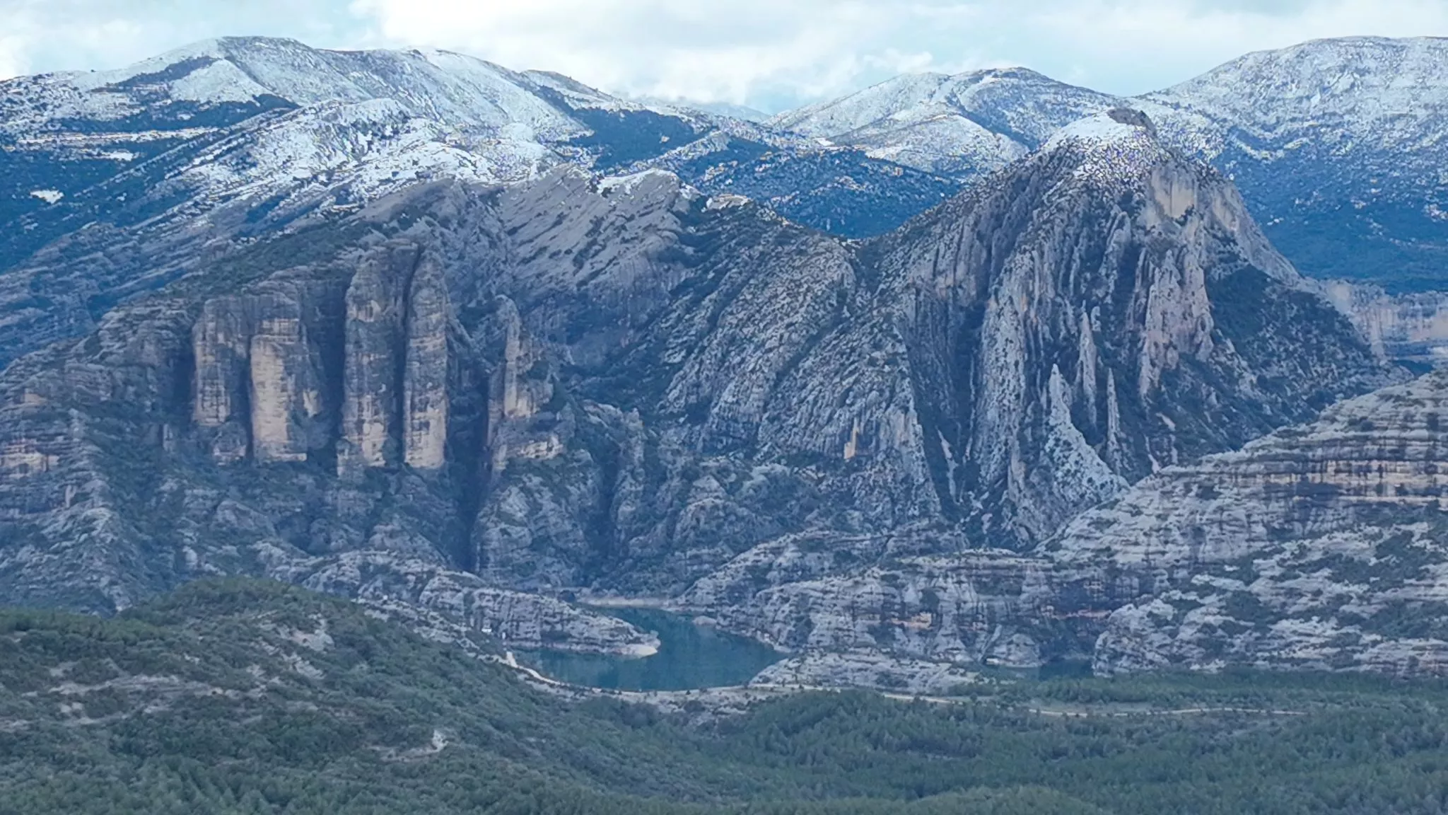 Embalse de Vadiello este 10 de marzo