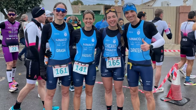 Cuarteto del Hinaco CC Monzón en Tauste. Cuarteto del Hinaco CC Monzón en Tauste.