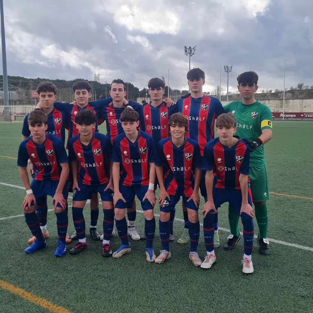 SD Huesca Cadete B ante el Peñas Oscenses. Estos son los resultados del fútbol altoaragonés del 9 y 10 de marzo.