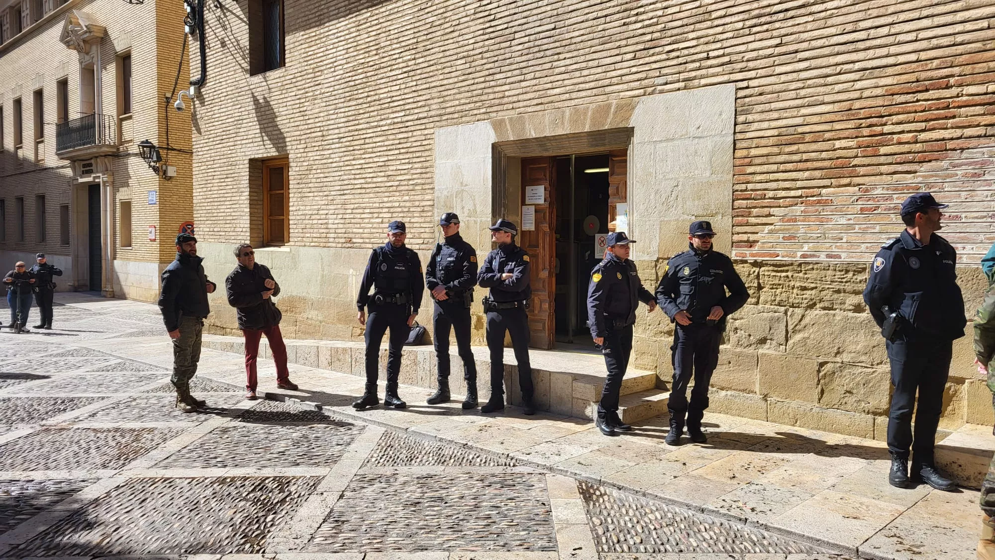 Homenaje a las víctimas del 11M en Huesca