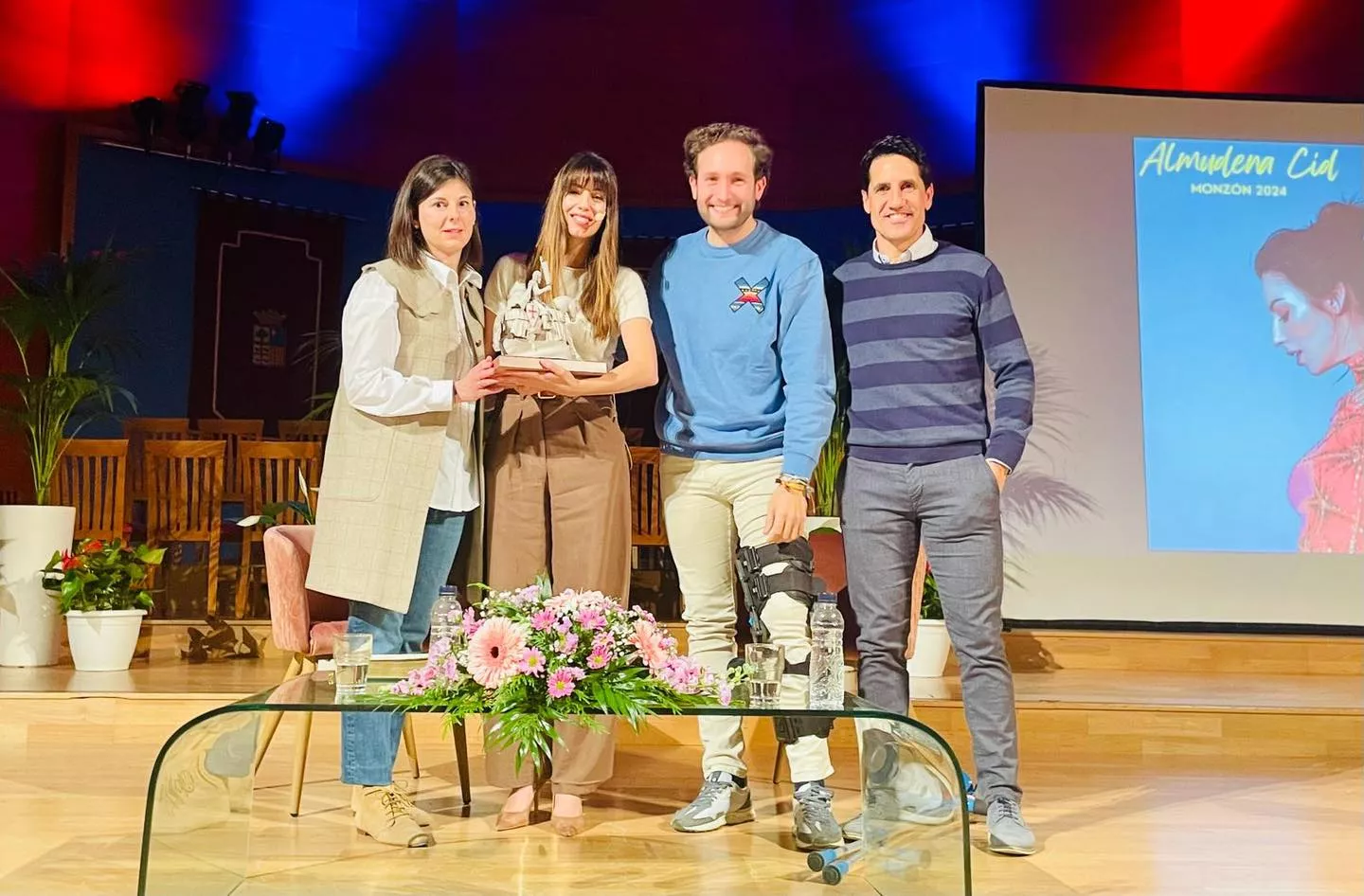 Almudena Cid en Monzón