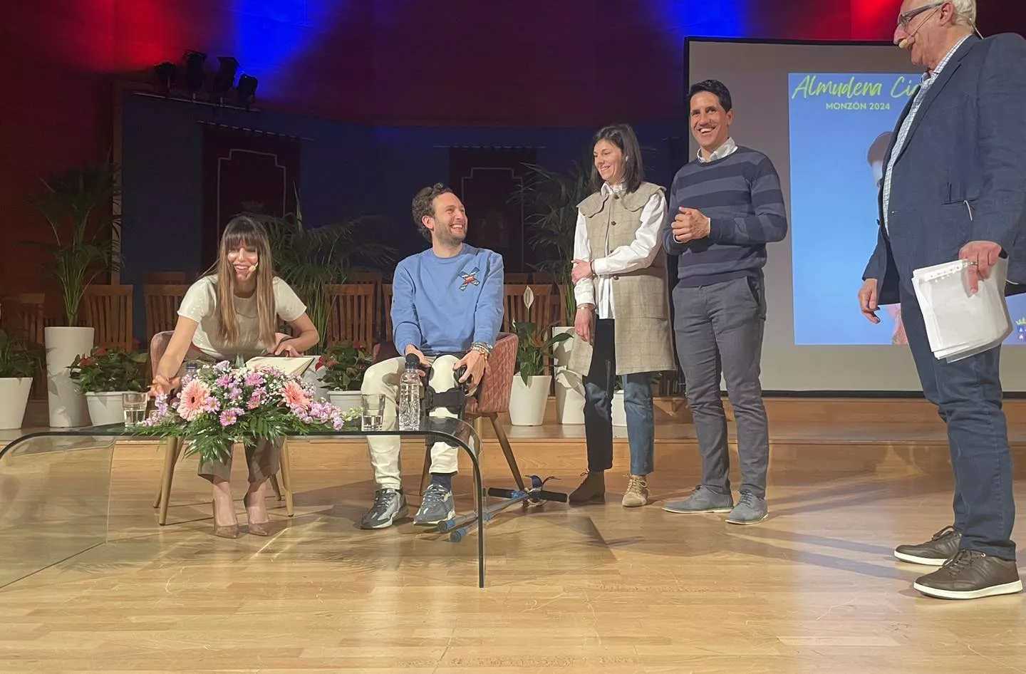 Almudena Cid en Monzón