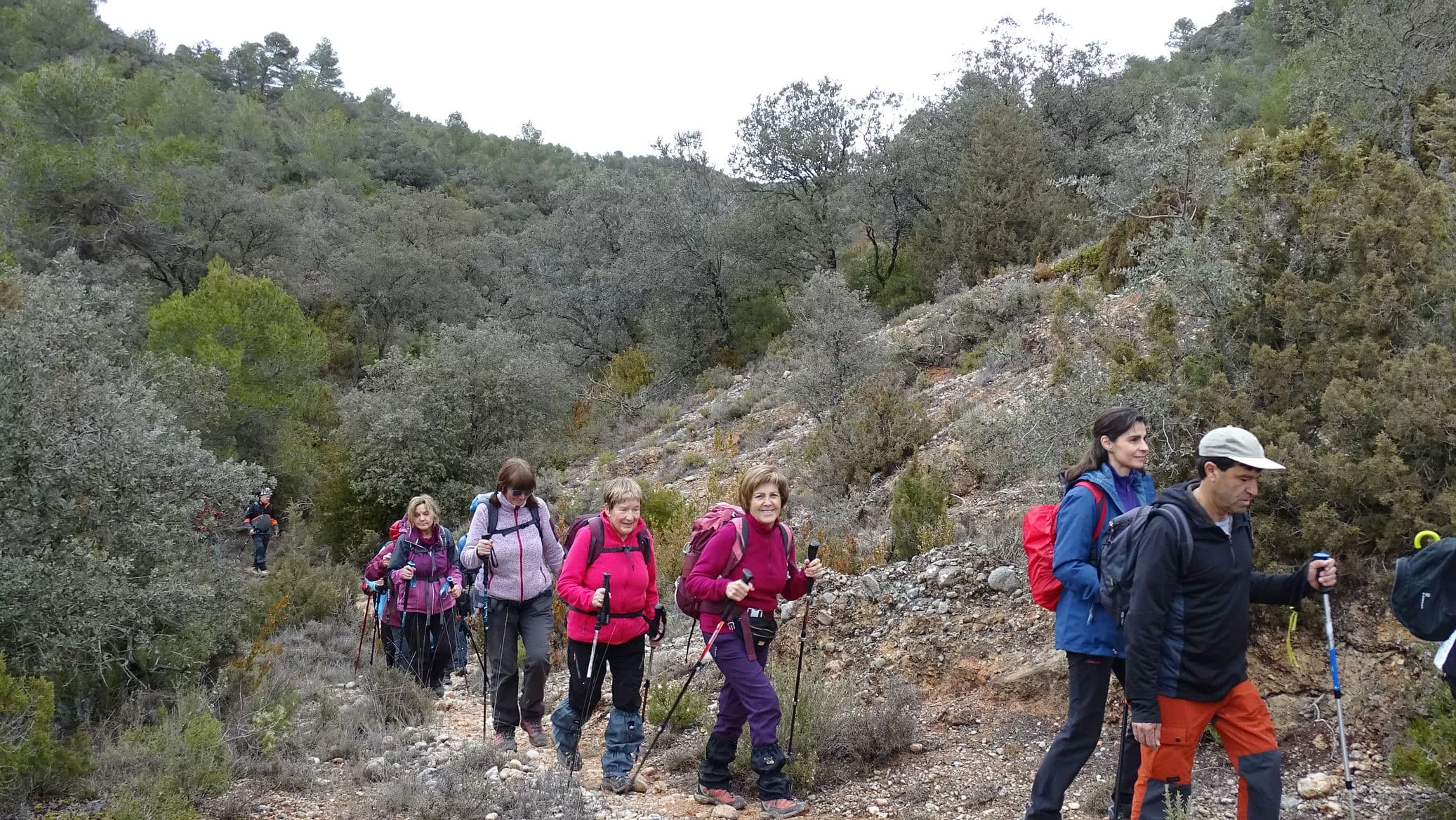 Llegando a Zurita. Foto Alfredo Zazo