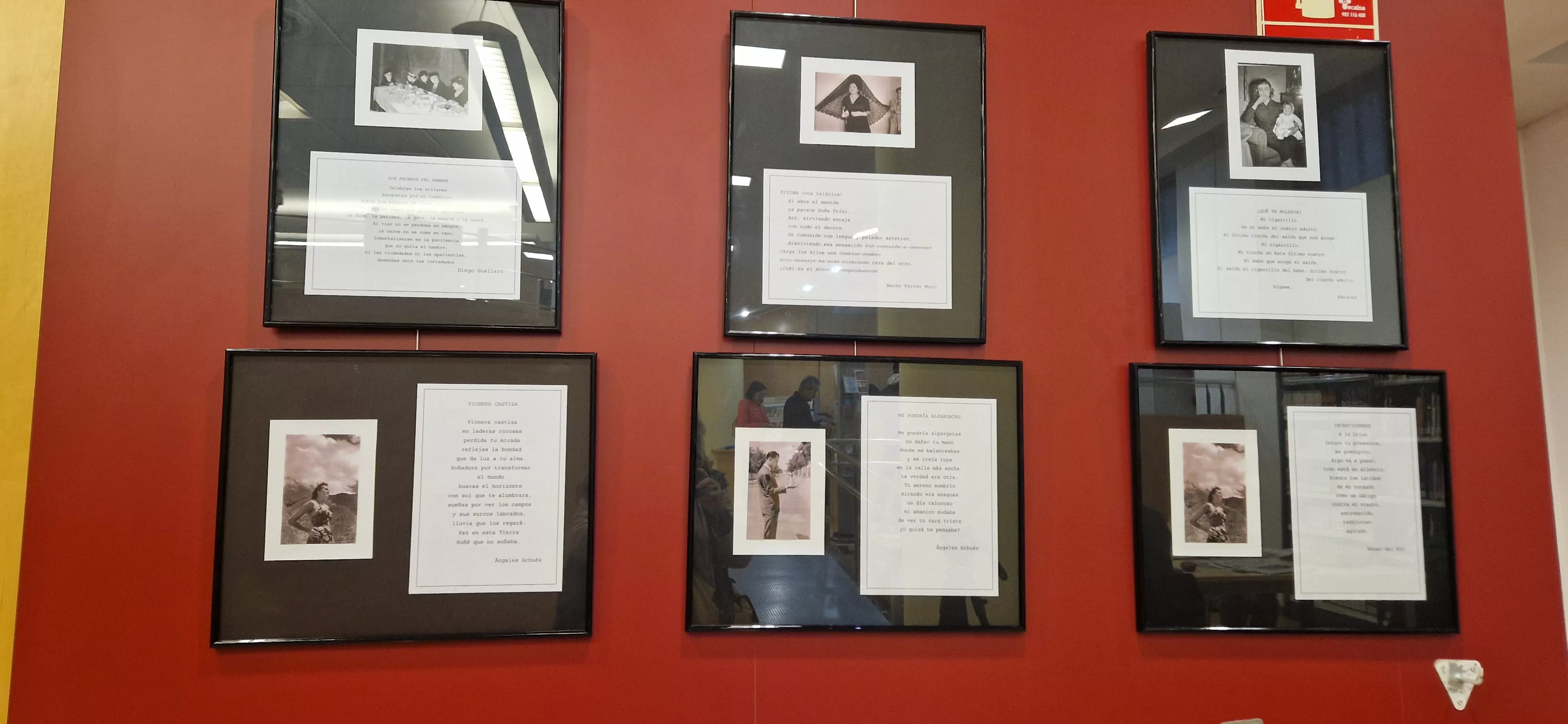 Homenaje a Divina Campo de las Bibliotecas Municipales de Huesca. Foto Myriam Martínez