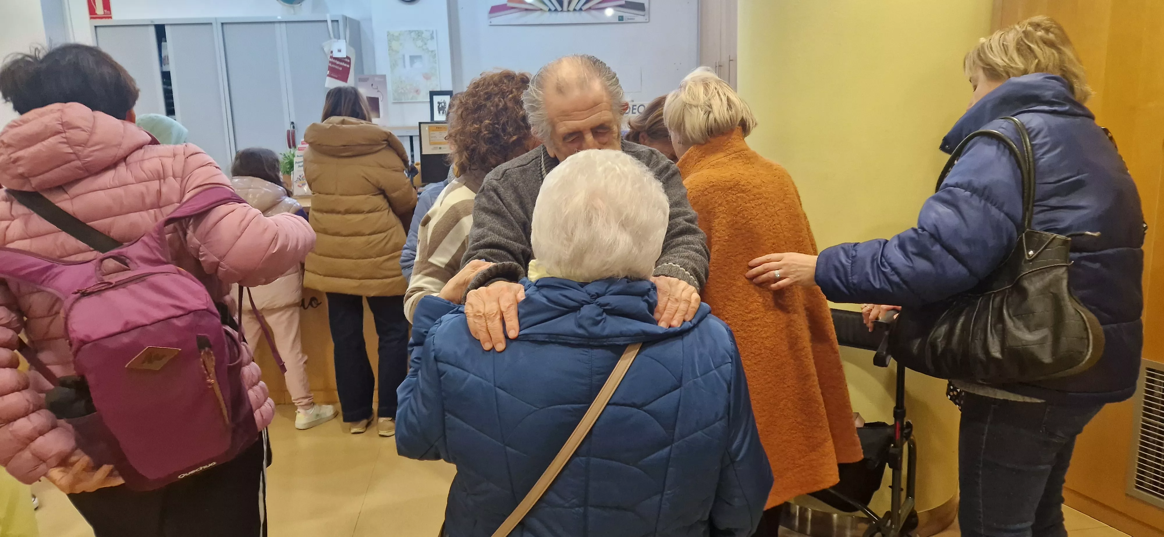 Homenaje a Divina Campo de las Bibliotecas Municipales de Huesca. Foto Myriam Martínez 