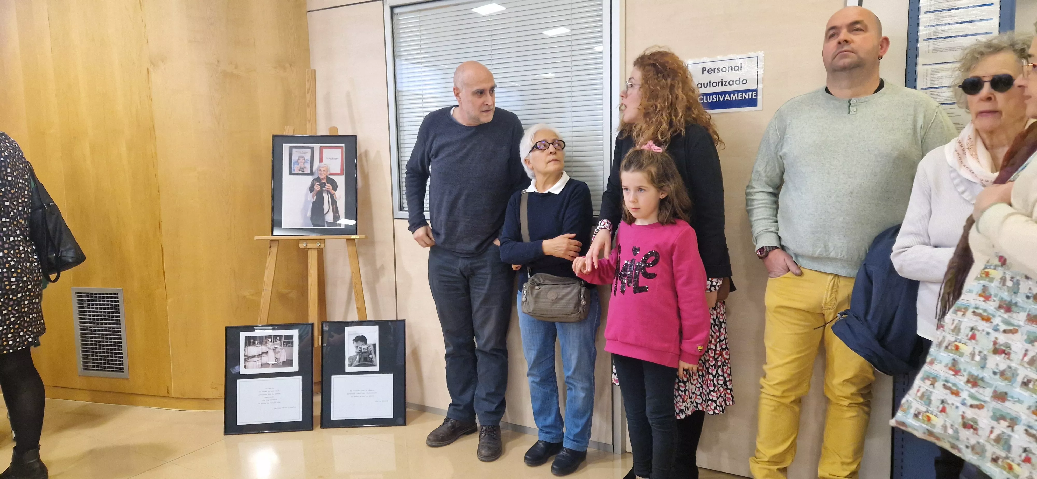 Homenaje a Divina Campo de las Bibliotecas Municipales de Huesca. Foto Myriam Martínez 