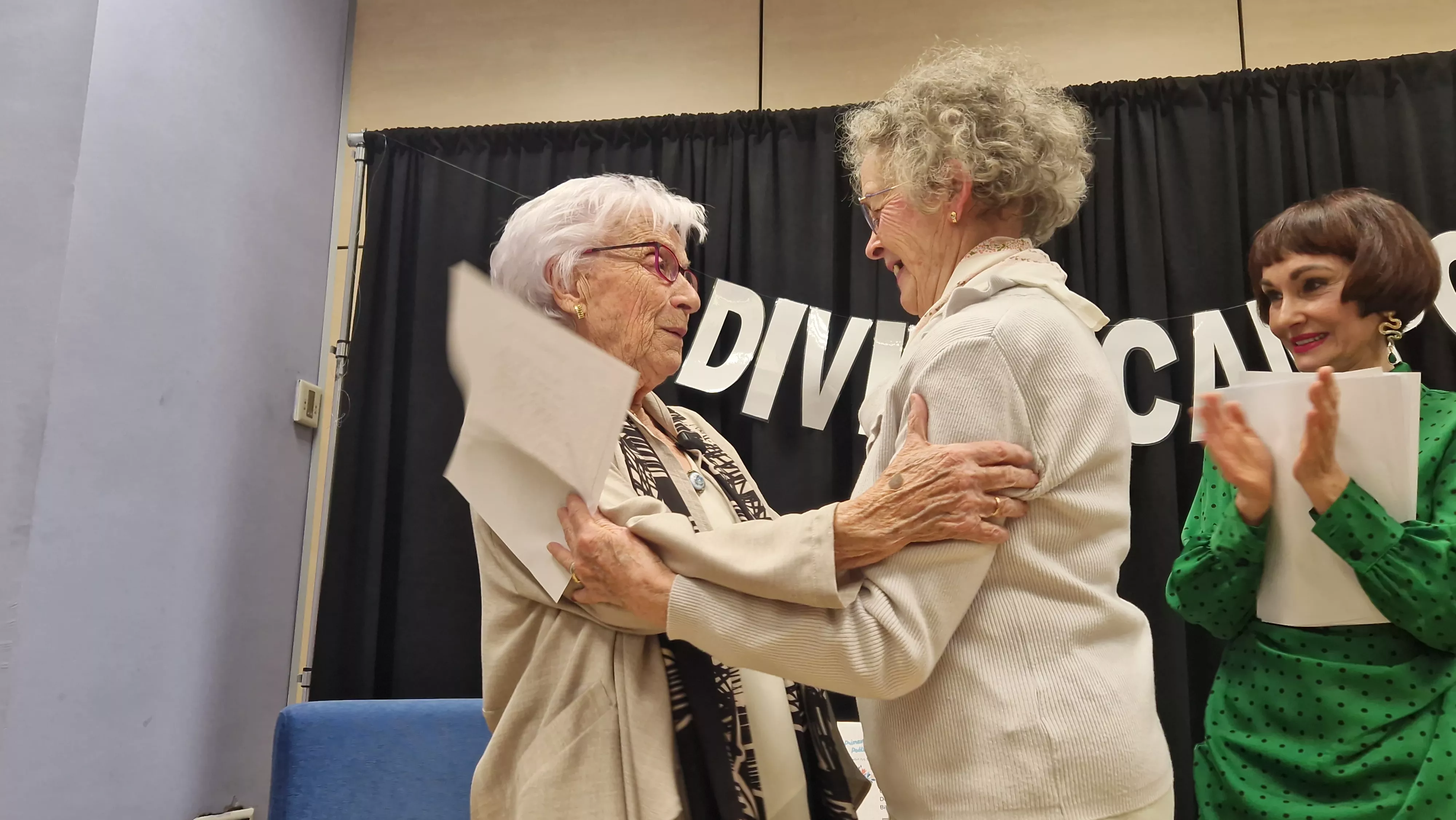 Homenaje a Divina Campo de las Bibliotecas Municipales de Huesca. Foto Myriam Martínez 