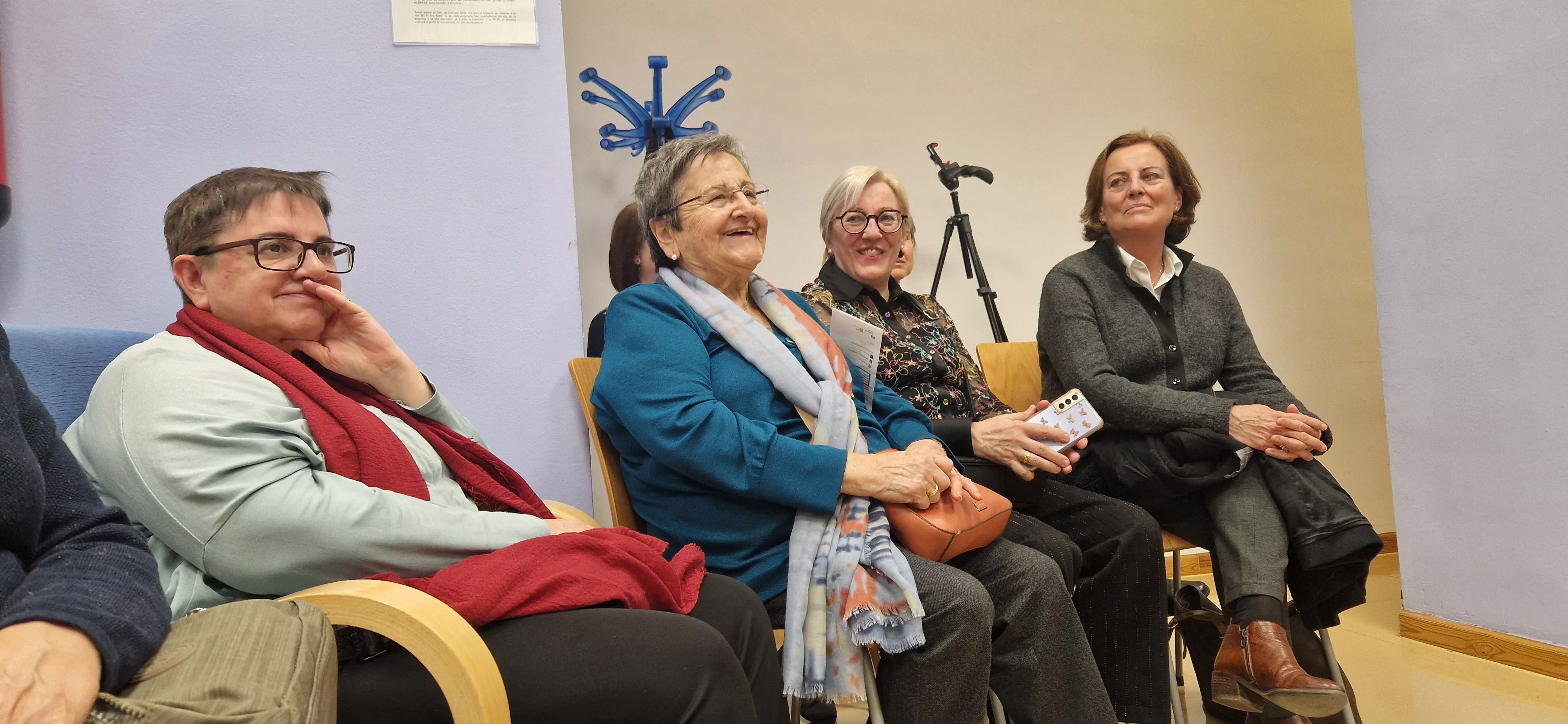 Homenaje a Divina Campo de las Bibliotecas Municipales de Huesca. Foto Myriam Martínez 