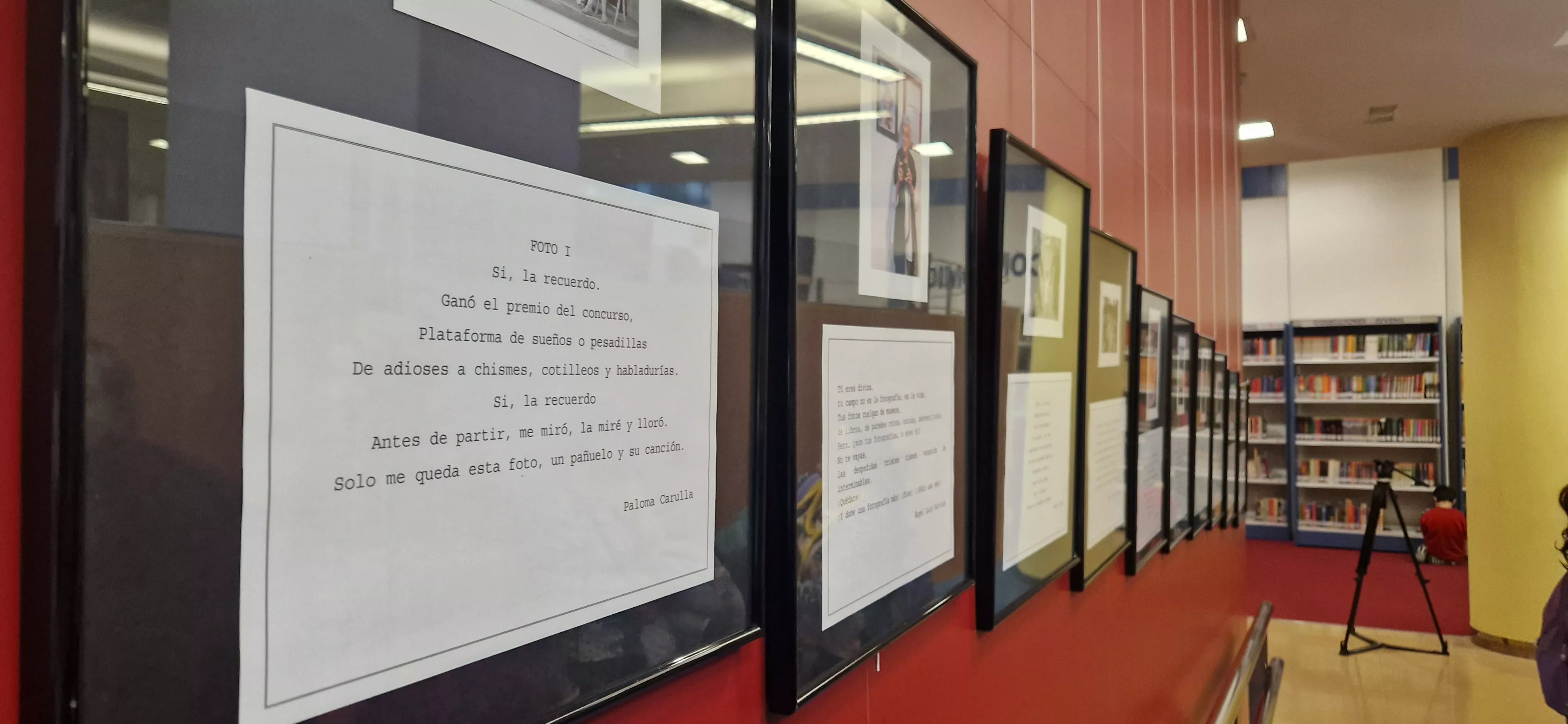 Homenaje a Divina Campo de las Bibliotecas Municipales de Huesca. Foto Myriam Martínez