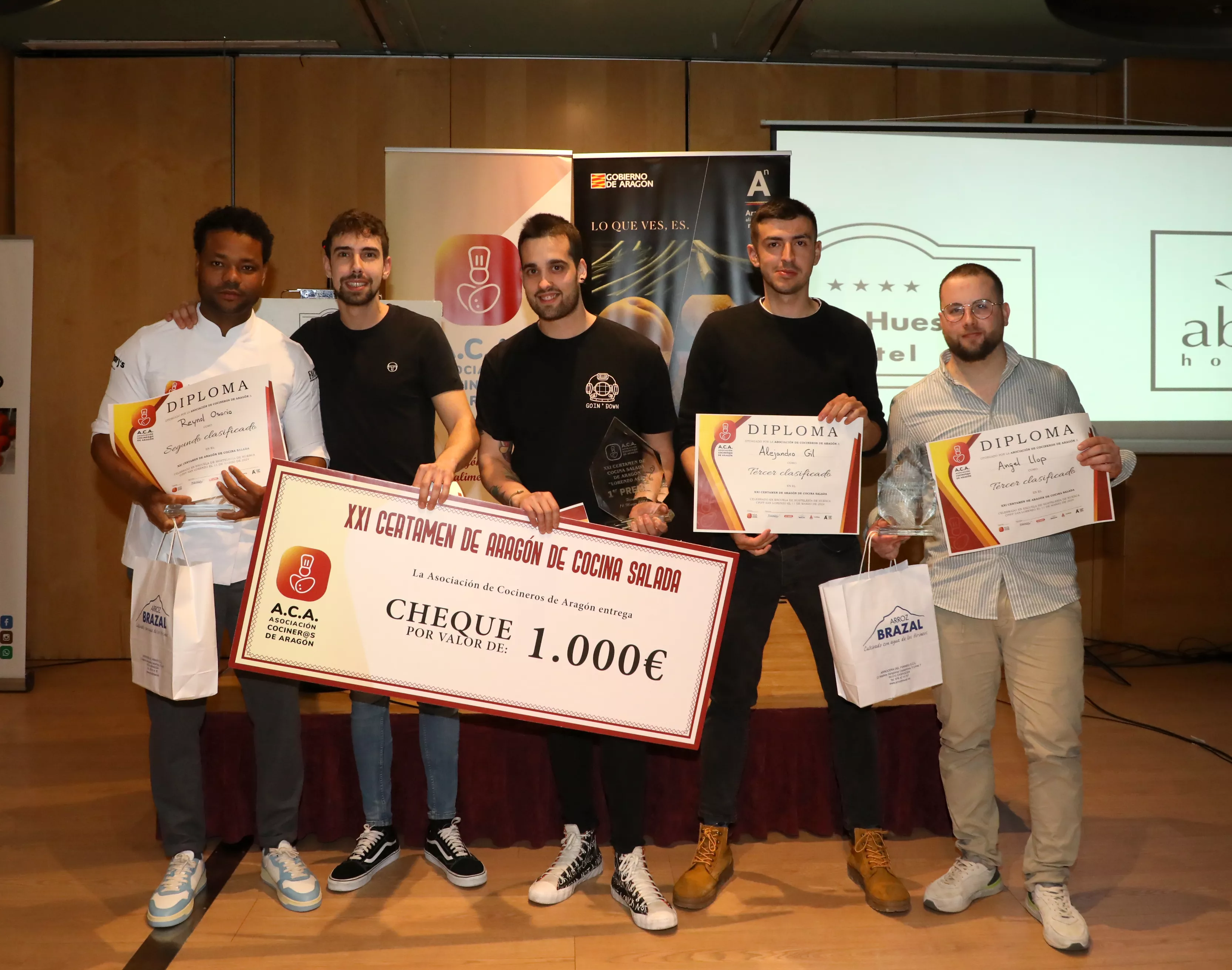 Segundo premio en el Certamen de Cocina Salada. Foto Cristina Martínez (Almozara)