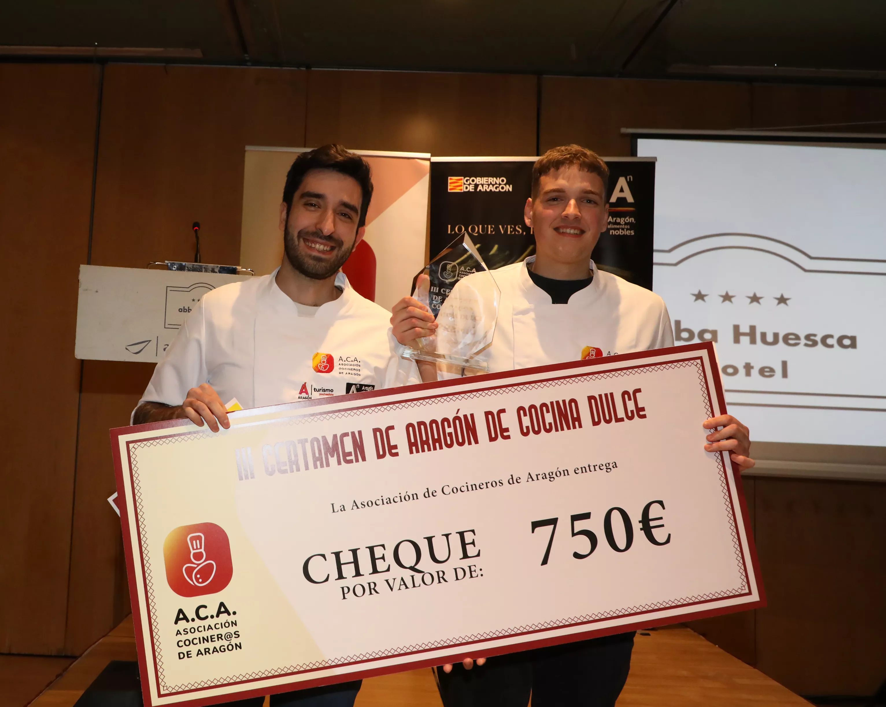 Primer clasificado del concurso dulce. Foto Cristina Martínez (Almozara)