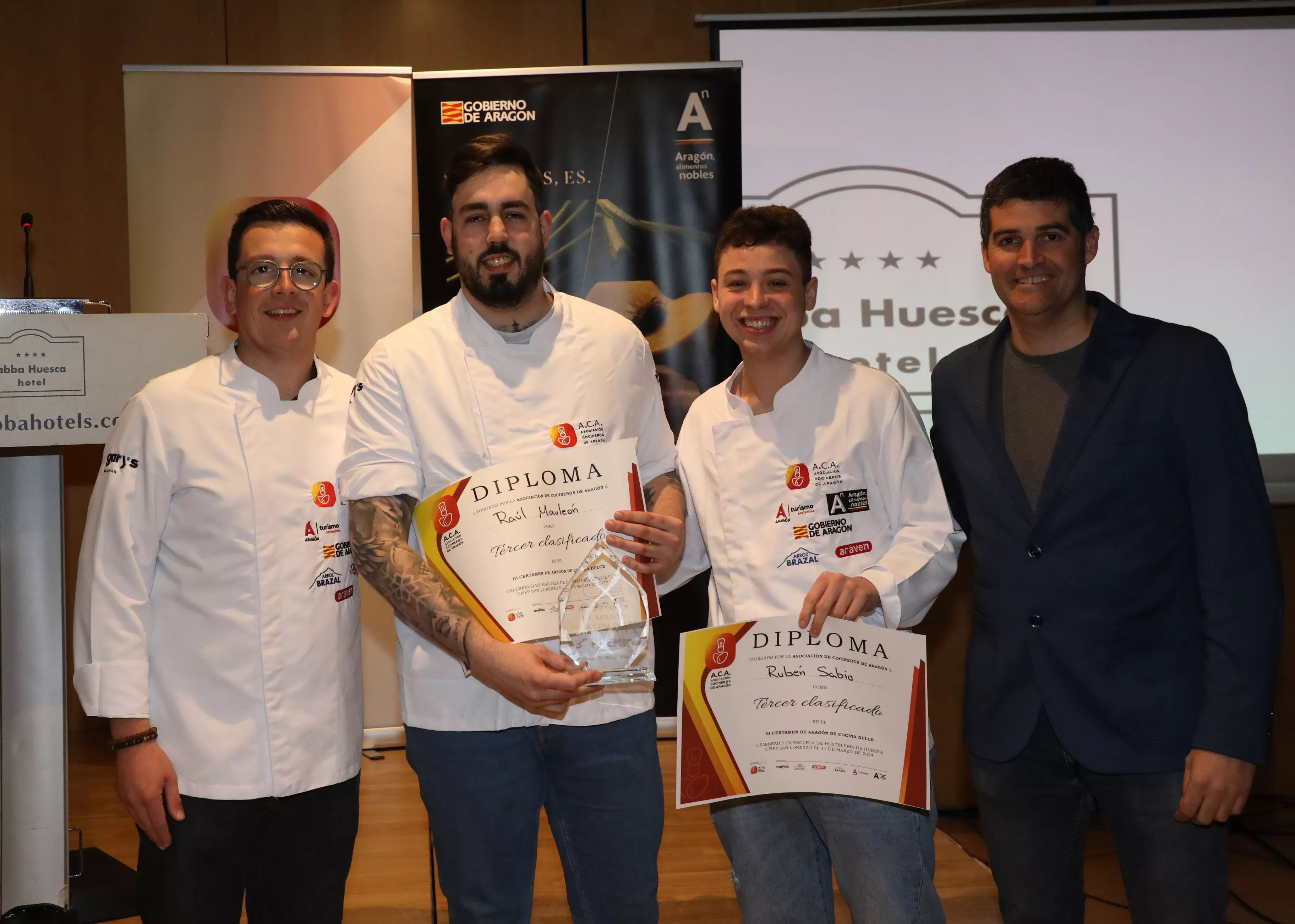 Tercer clasificado del concurso dulce. Foto Cristina Martínez (Almozara)