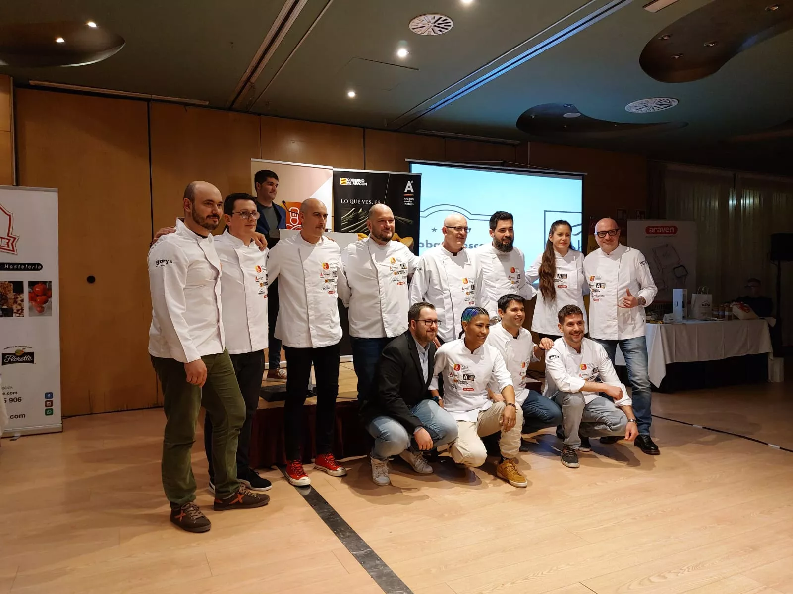 Entrega de premios de la Asociación de Cocineros de Aragón