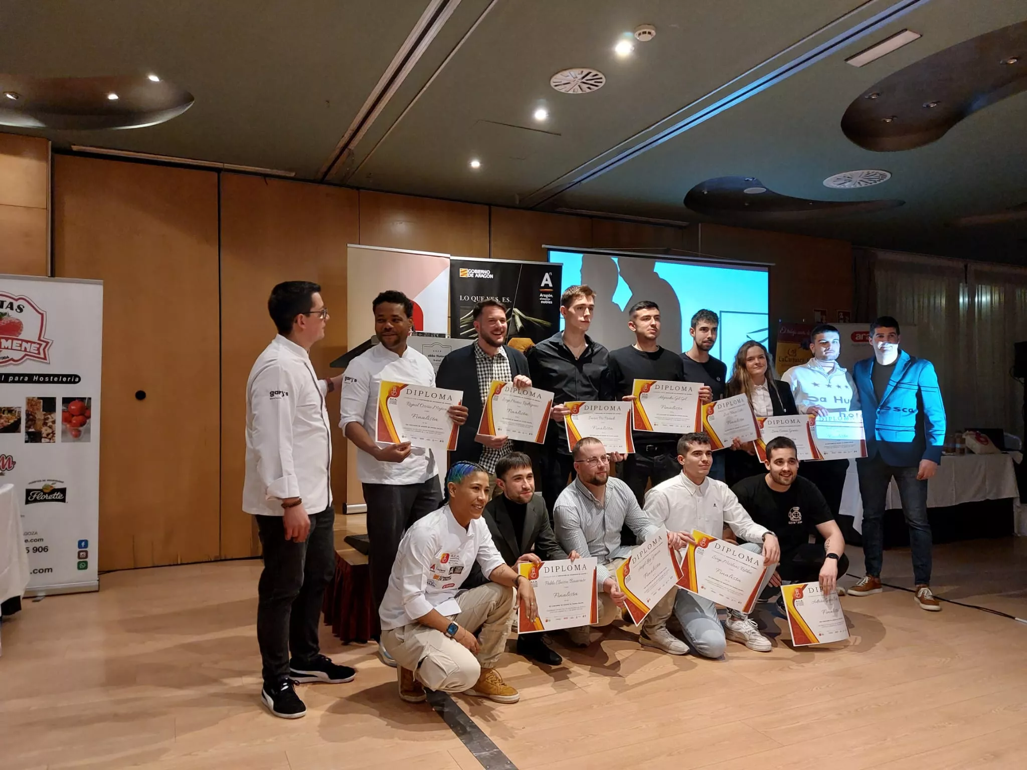 Entrega de premios de la Asociación de Cocineros de Aragón