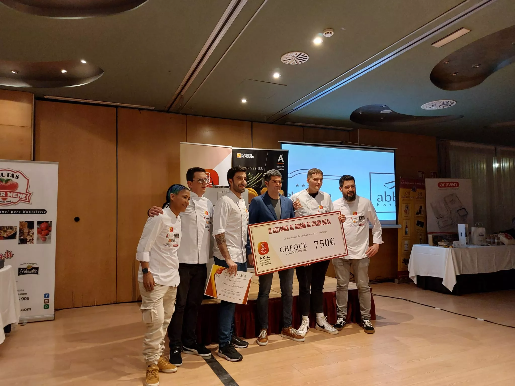 Entrega de premios de la Asociación de Cocineros de Aragón