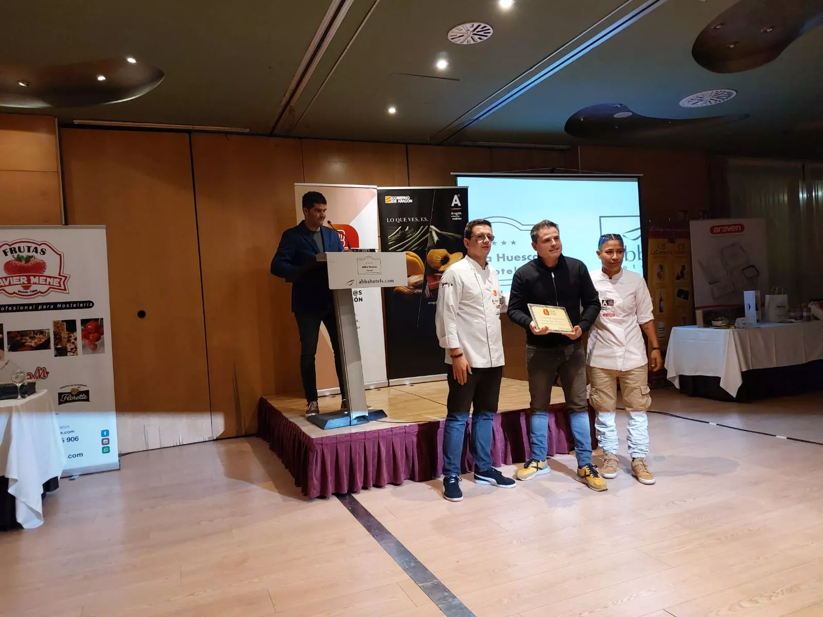 Entrega de premios de la Asociación de Cocineros de Aragón