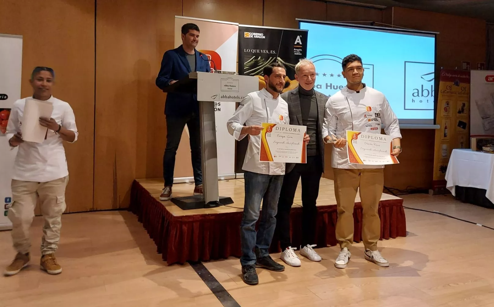 Entrega de premios de la Asociación de Cocineros de Aragón