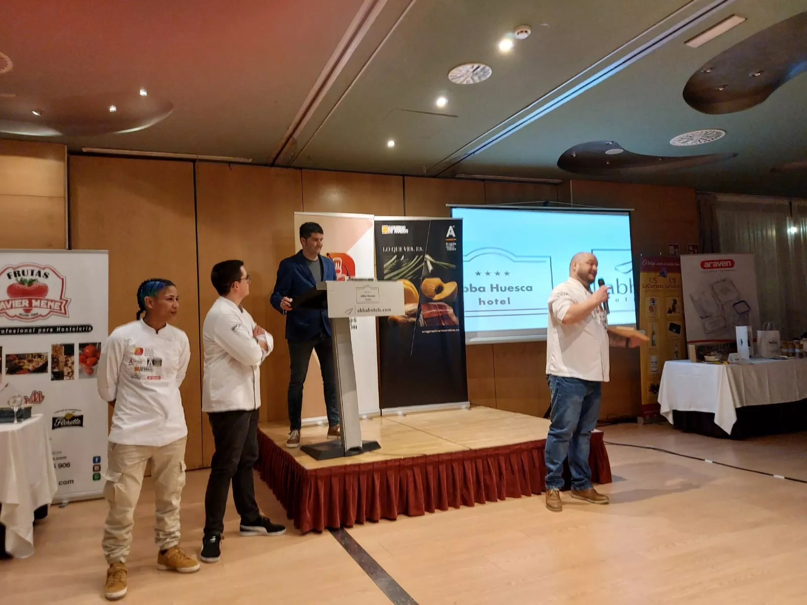 Entrega de premios de la Asociación de Cocineros de Aragón