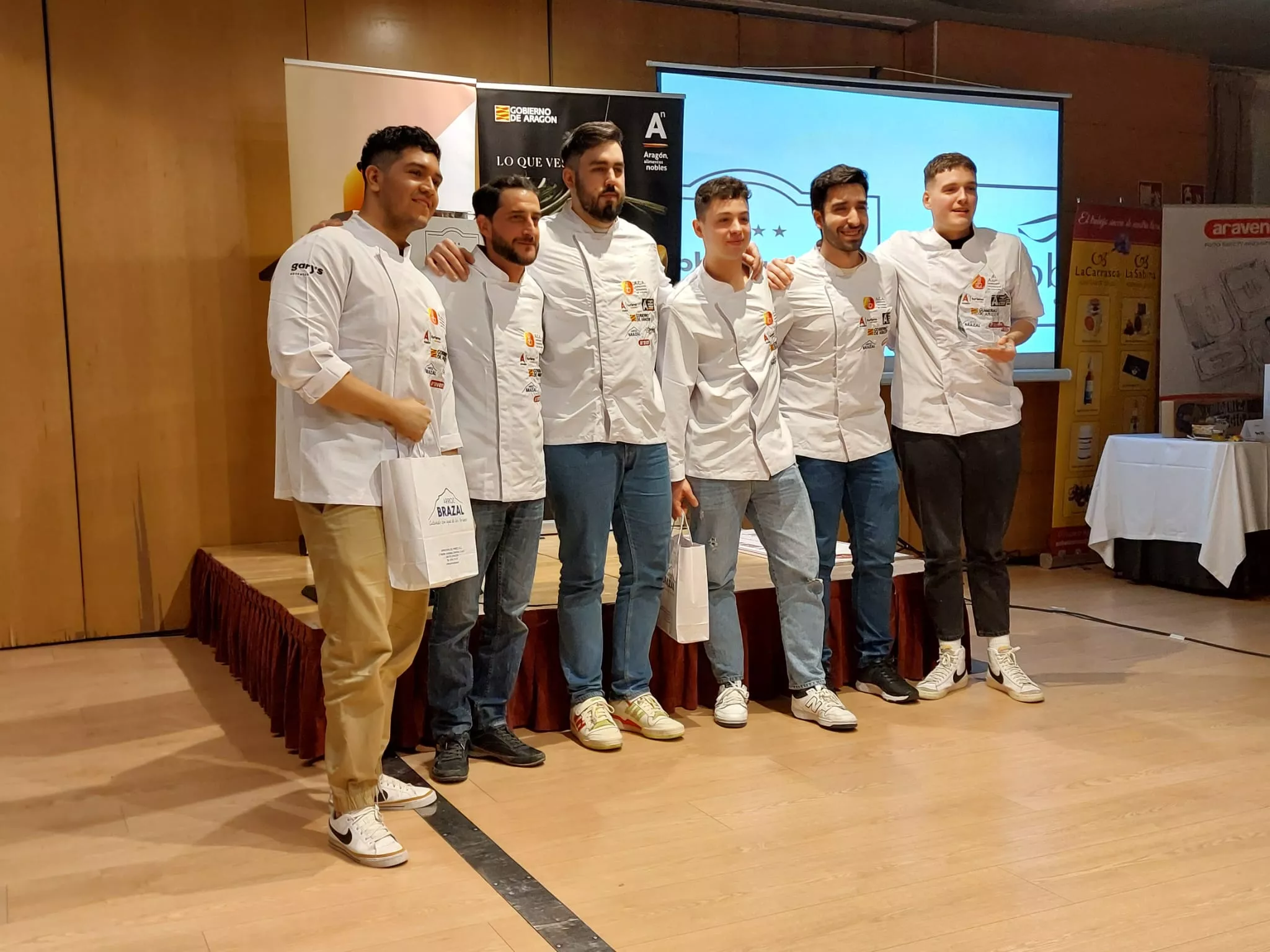 Entrega de premios de la Asociación de Cocineros de Aragón