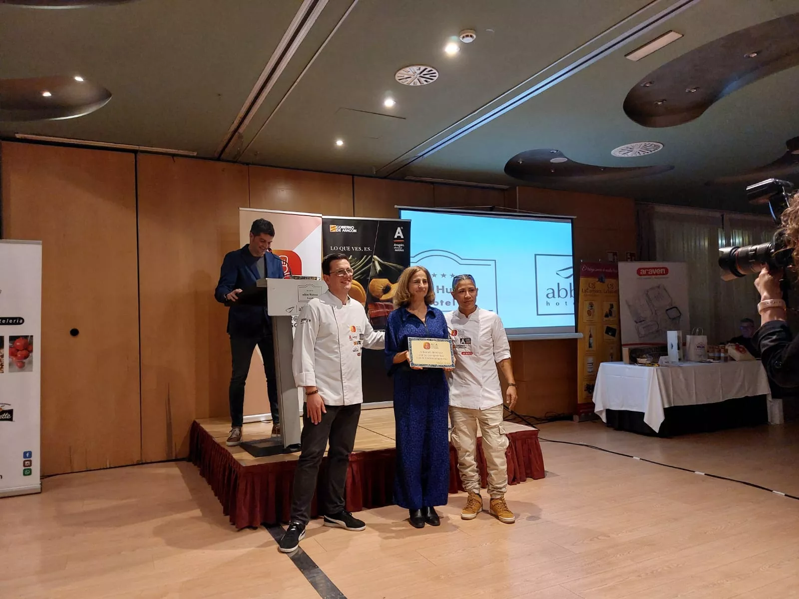 Entrega de premios de la Asociación de Cocineros de Aragón