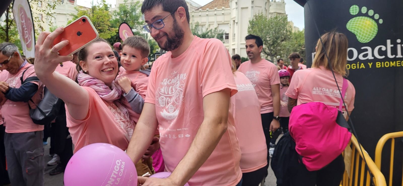 Carrera Huesca contra el cáncer 2022. Foto Mercedes Manterola 