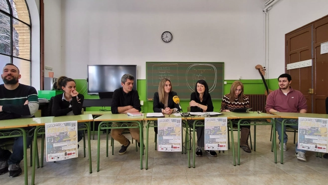 Cristóbal Quirós, Inés Ortiz, Daniel Escolano, Teresa Martín, Laura Castiella, Arancha Buil, Miguel Arpa y Sara Vergara.